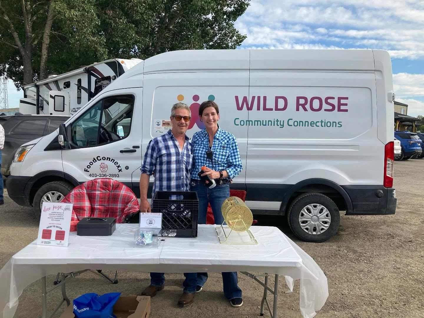 We are all set up at the Battle of the Foothills to meet everyone who wants to be entered to win the amazing door prize donated! Cash or non-perishable food donation is all it takes! Stop by and get entered and say hi to us! We will be here all weeke