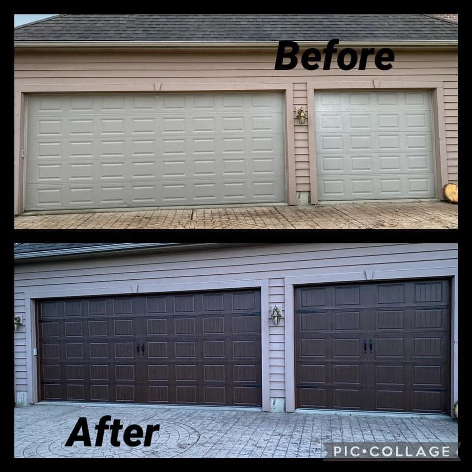 Garage Doors We've Done Work on Throughout the Summer