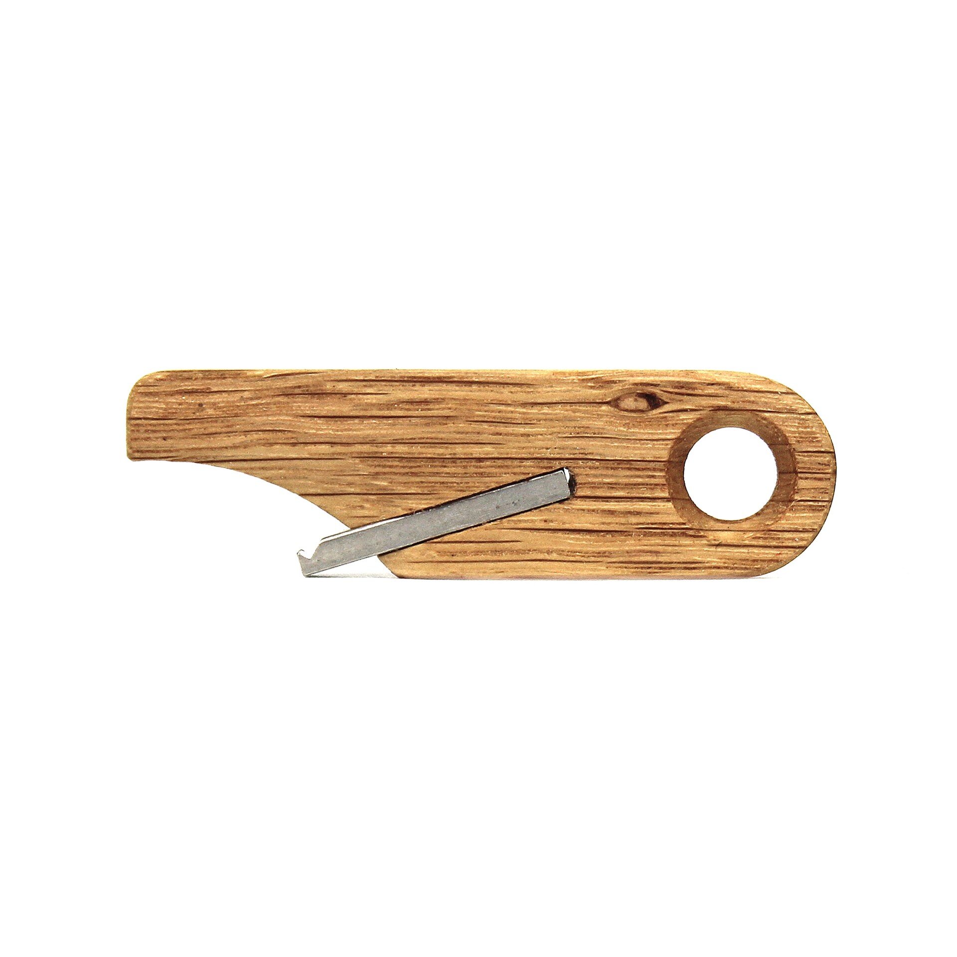 Wooden Bottle Opener Keychain by Rift Wood Company - White Oak.JPG