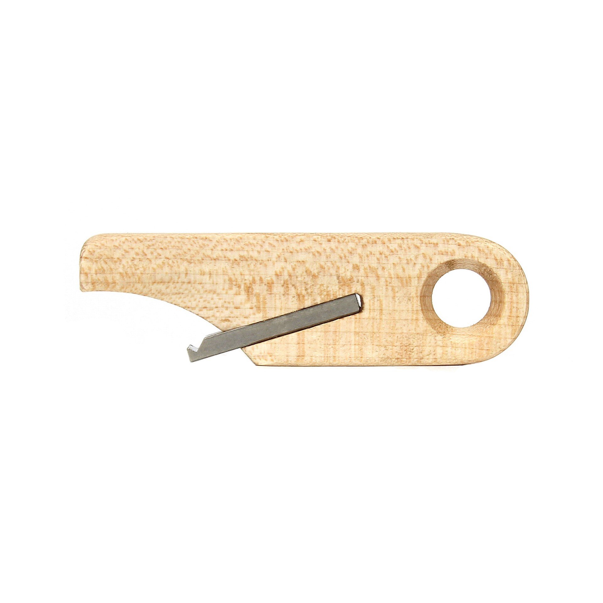 Wooden Bottle Opener Keychain by Rift Wood Company - Hard Maple.JPG