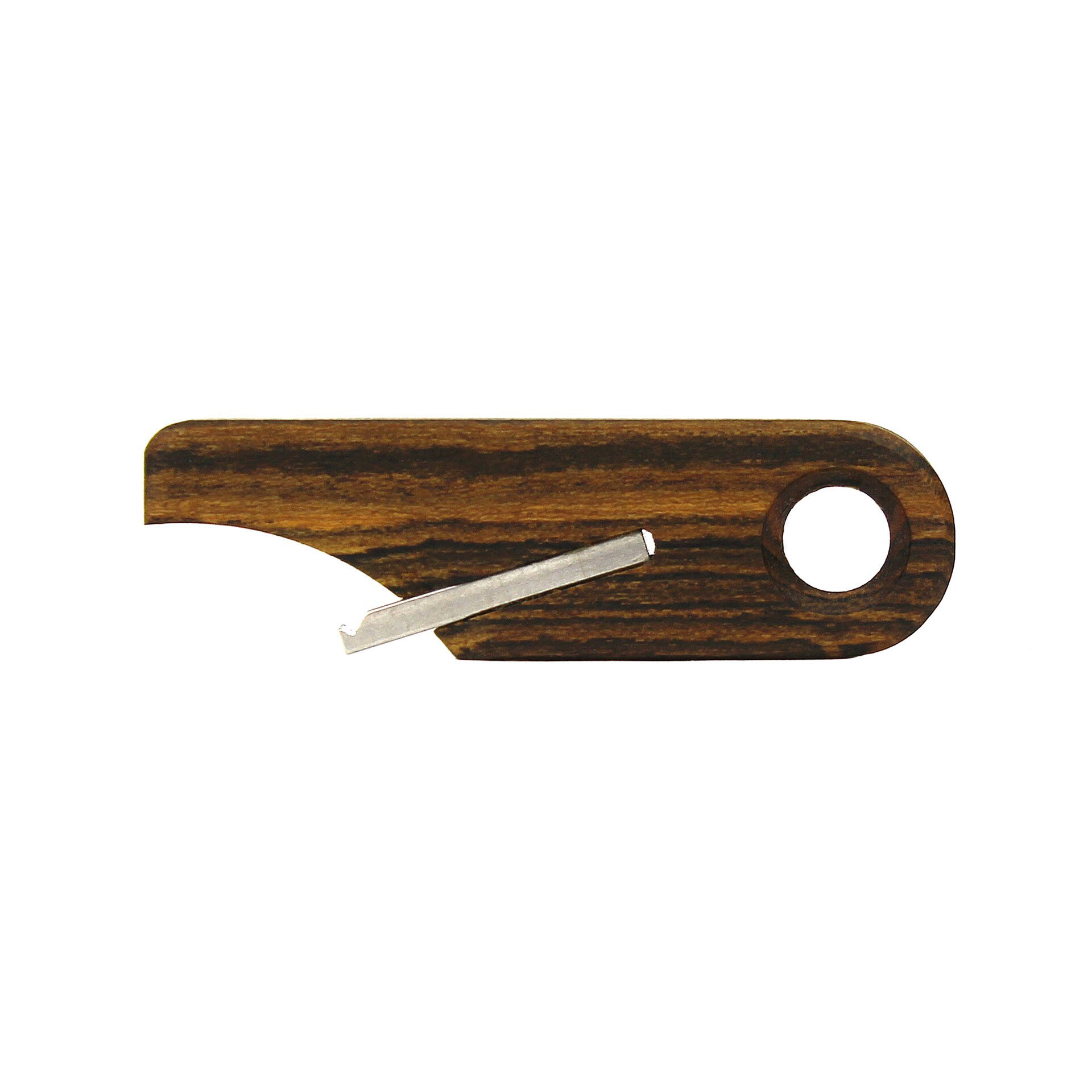 Wooden Bottle Opener Keychain by Rift Wood Company - Bocote.JPG