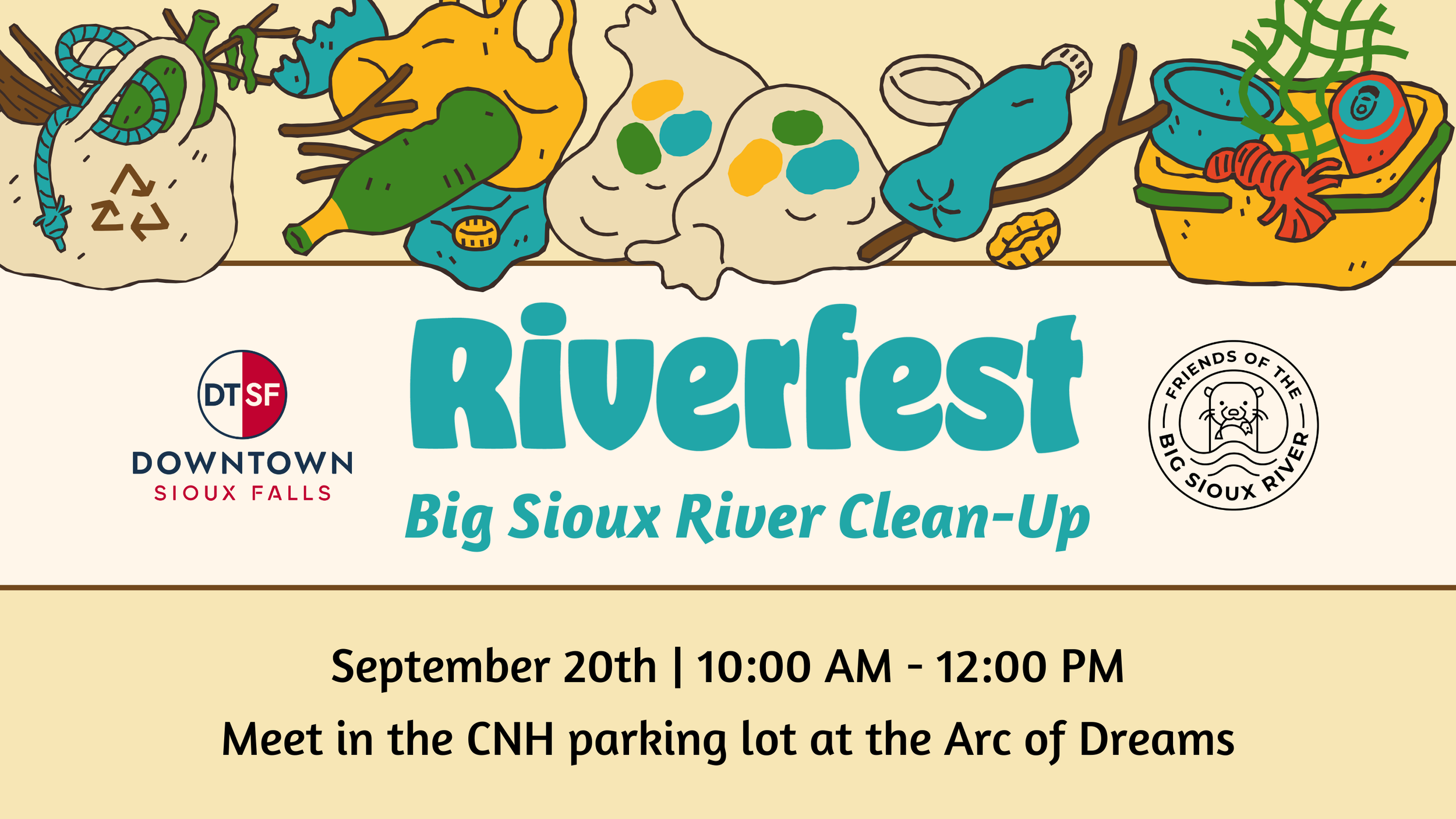 Riverfest Big Sioux River Clean-Up