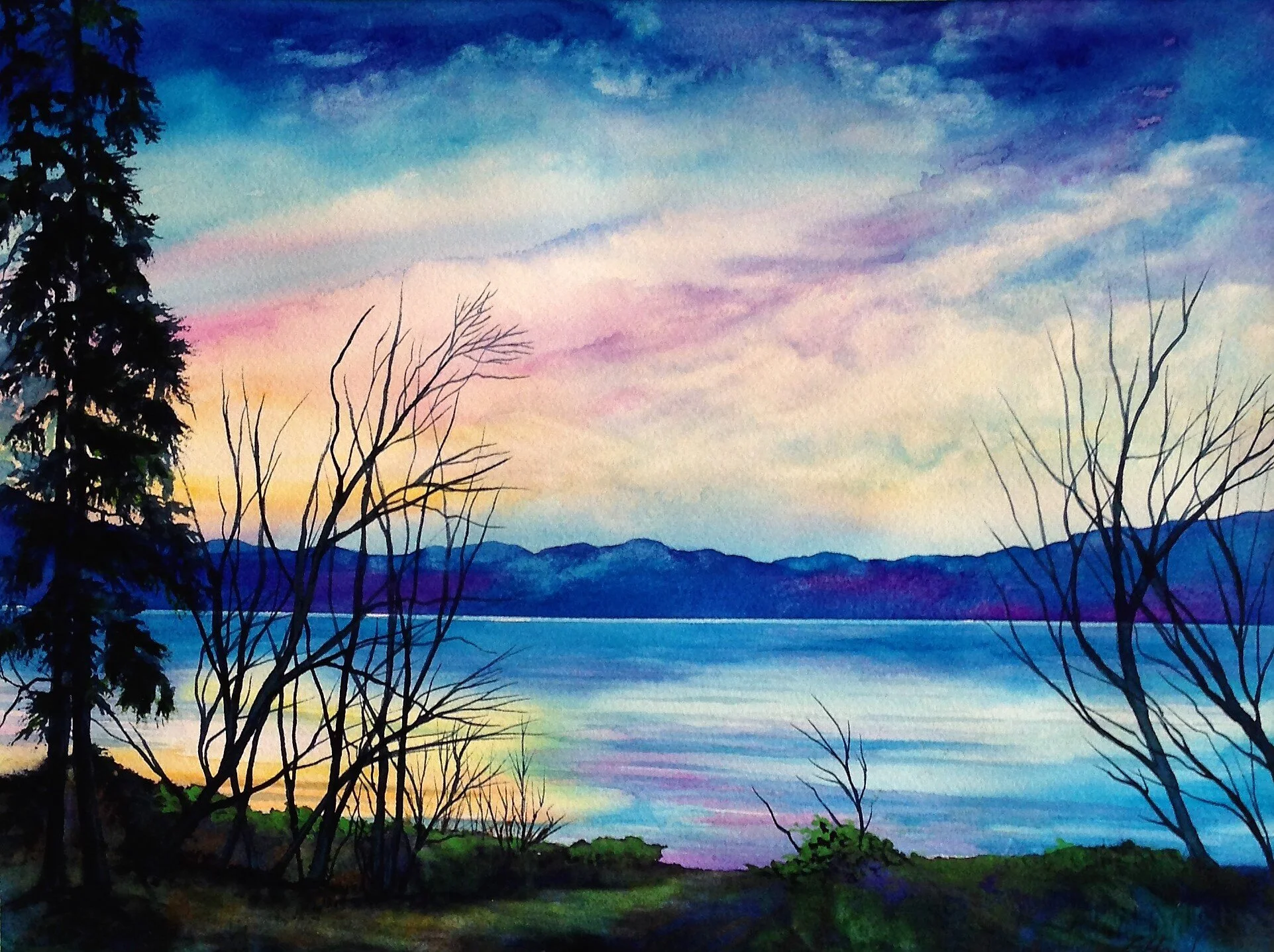 "Spring Silhouette"