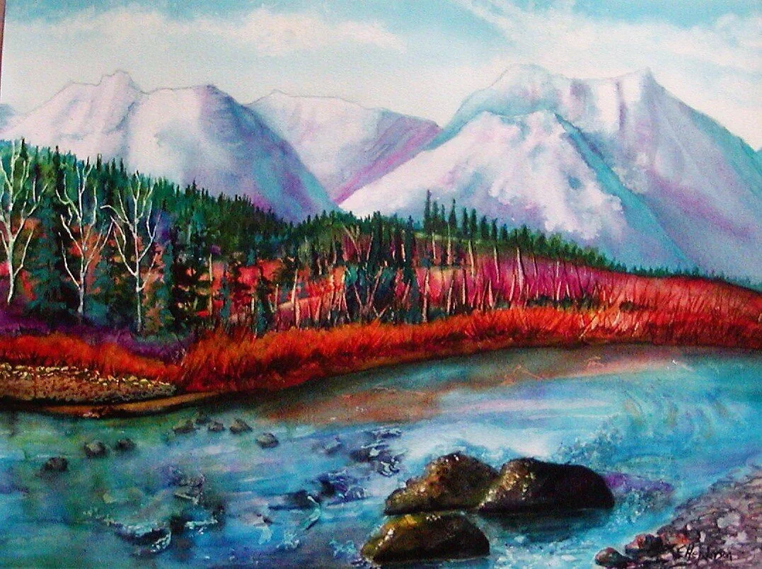 "First Snow Haines Junction"