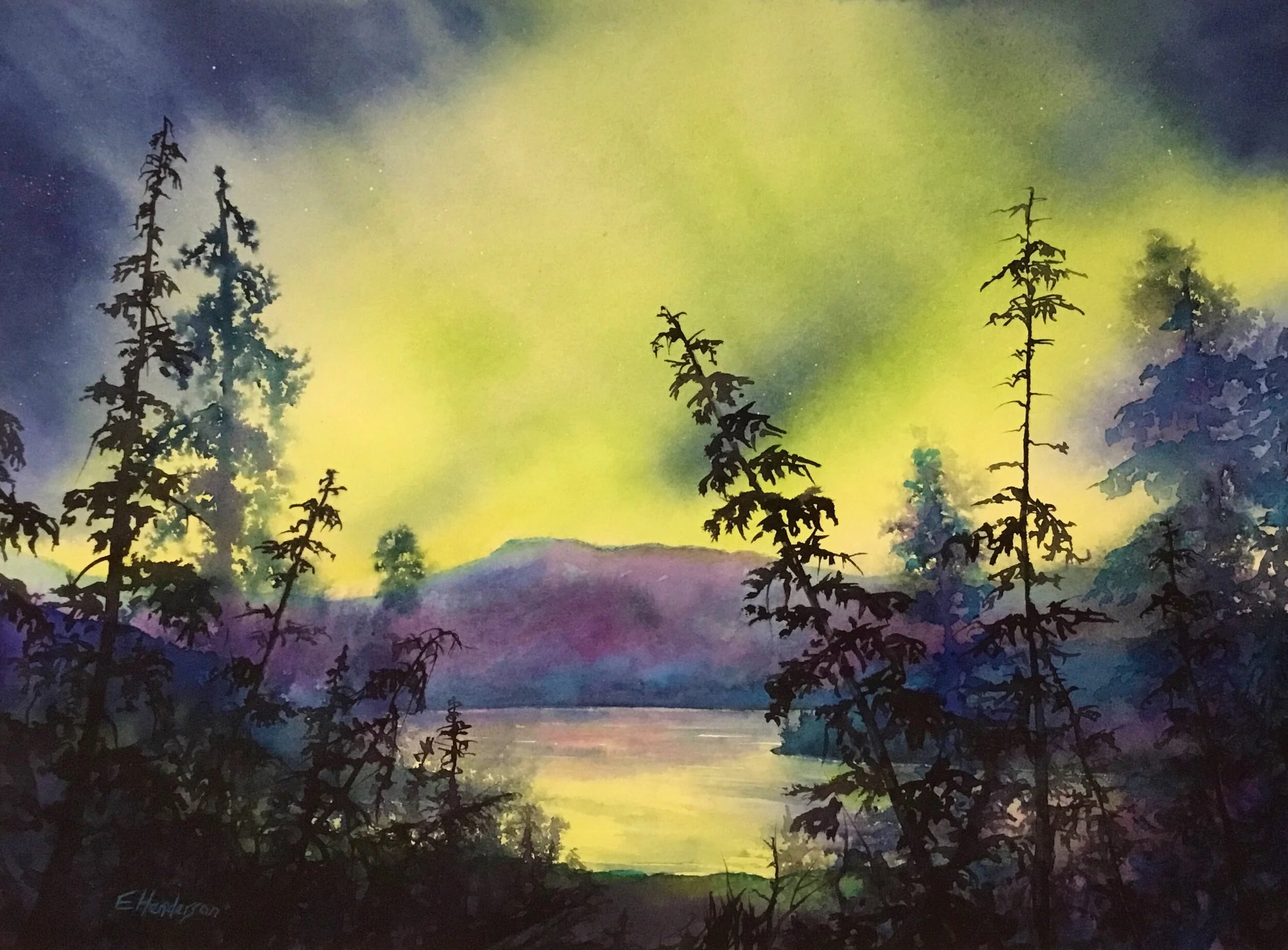 "Aurora Reflections"