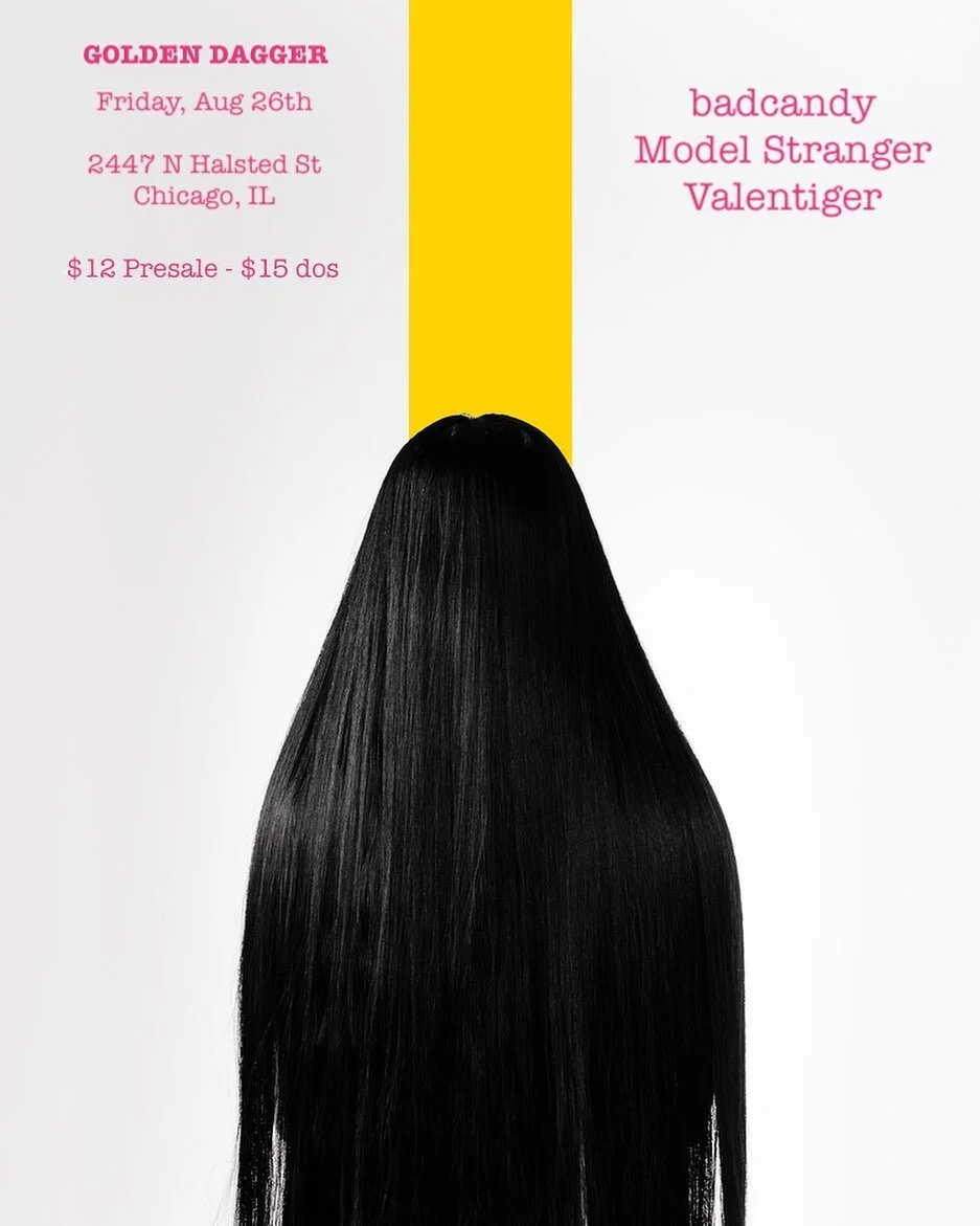 In just under 3 weeks we’ll be in Chicago at @goldendaggerchi Don’t sleep on this one! Ticket link in bio
.
.
.
#modelstranger #goldendaggerchi #livemusic #chicagomusic #chicagomusicscene