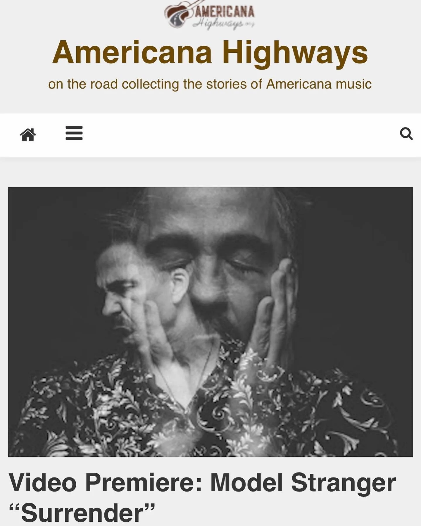Checkout this interview @americanahighways did with @stephenfrancis about our latest single “Surrender.” Link in bio
.
.
.
#modelstranger #americanahighways #surrender #ballad #newmusic
