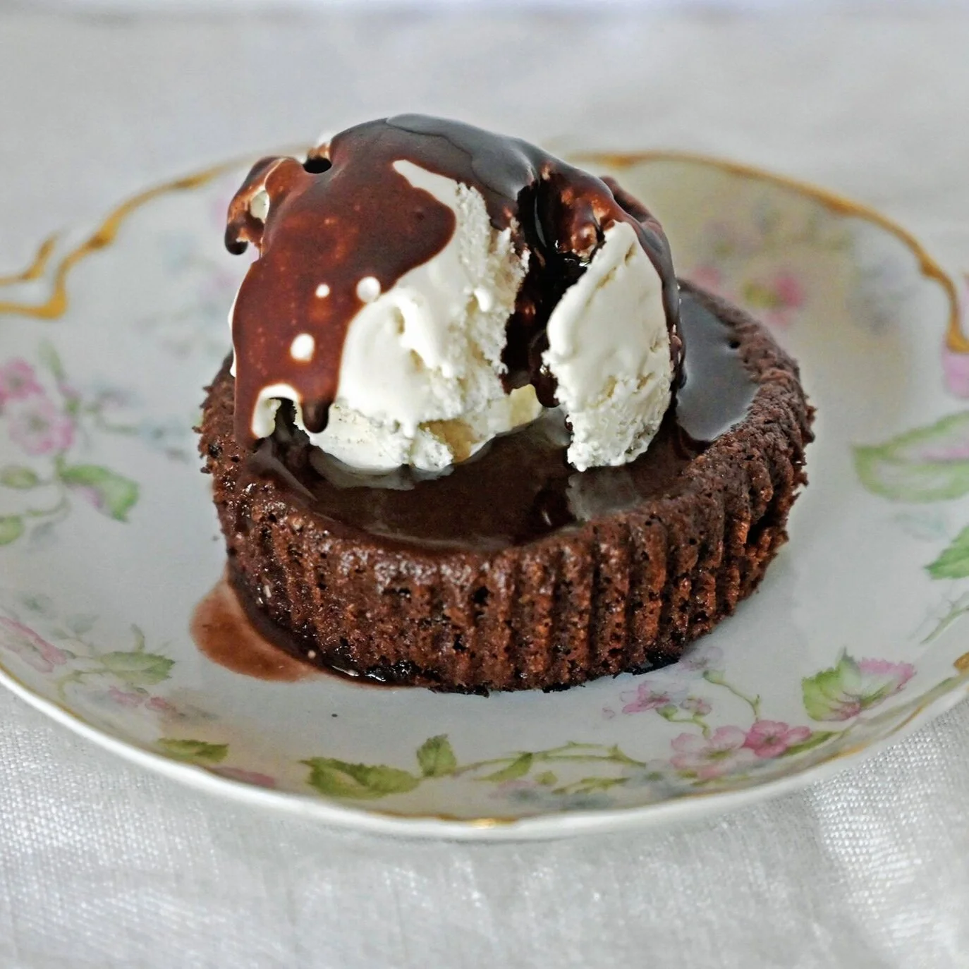 Glutenfree Brownie a la Mode — Adrienne Holton