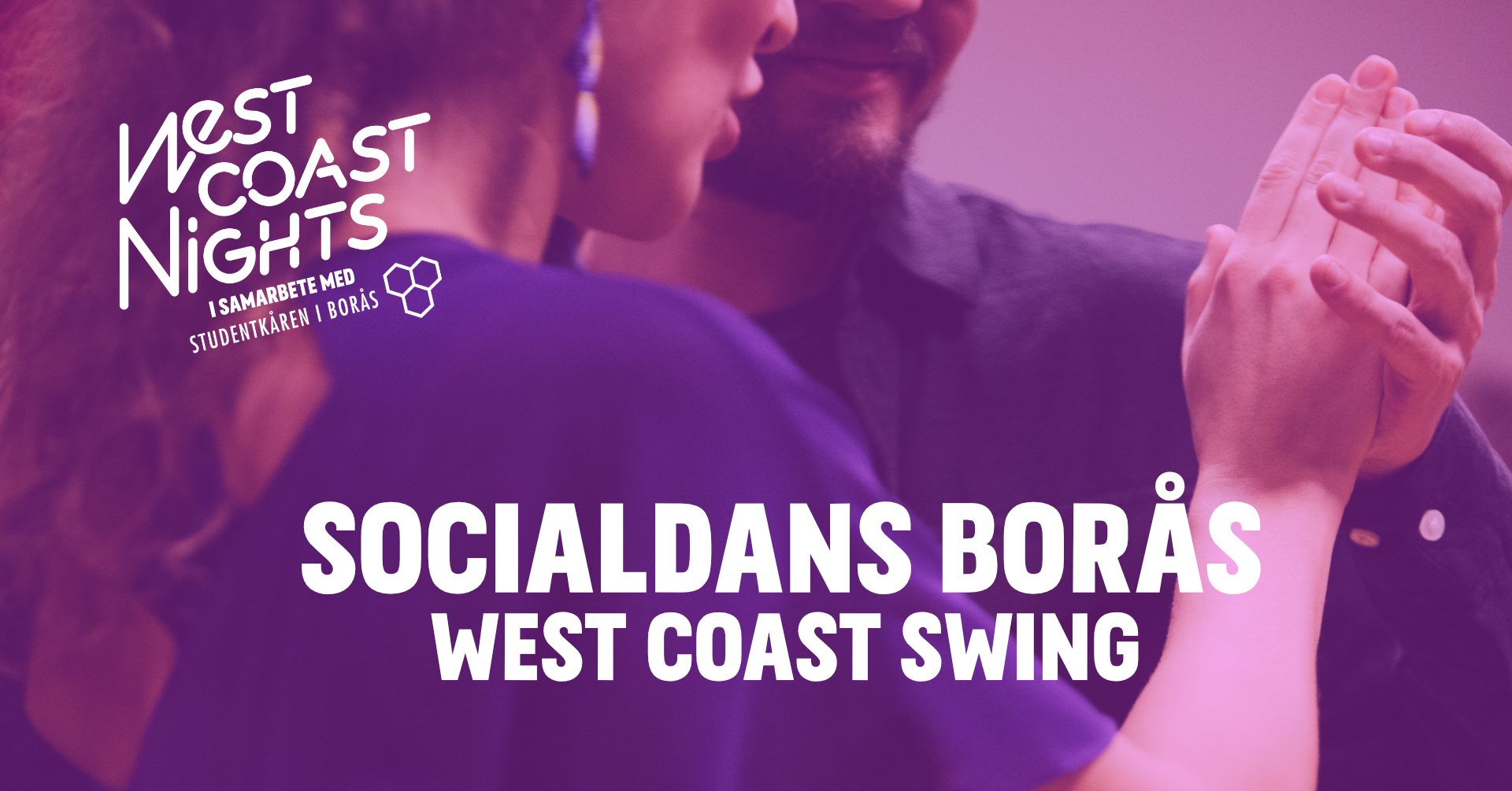 West Coast Swing socialdans - Borås 6 april