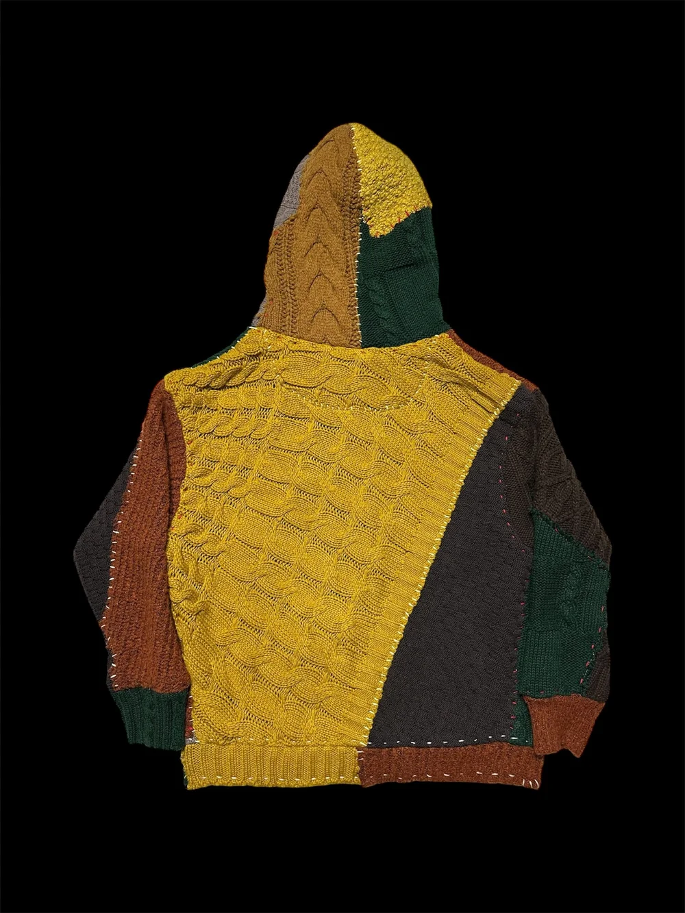 knit zip-up 'thanksgiving' — Shane Kastl