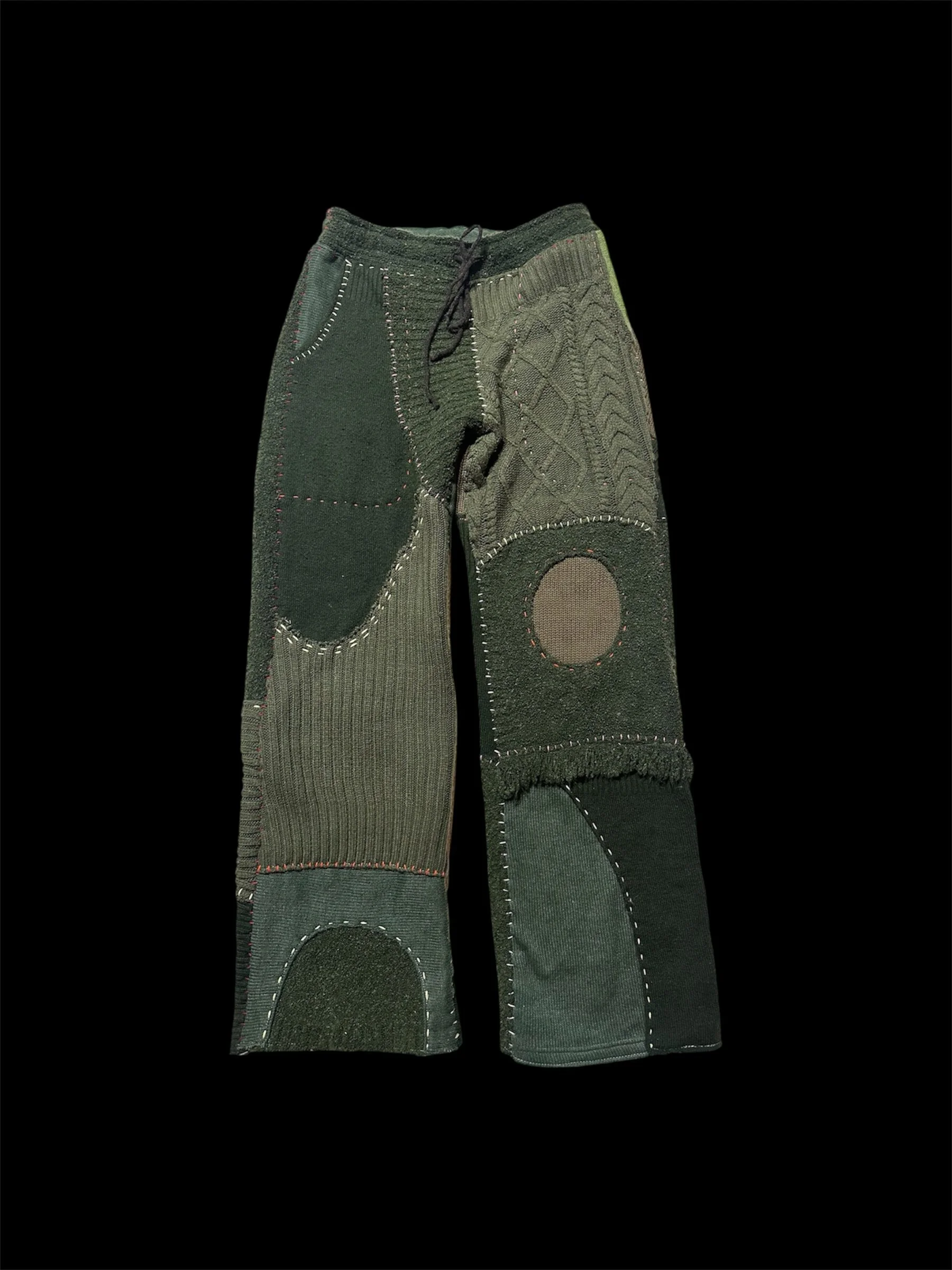 knit pants ‘moss’