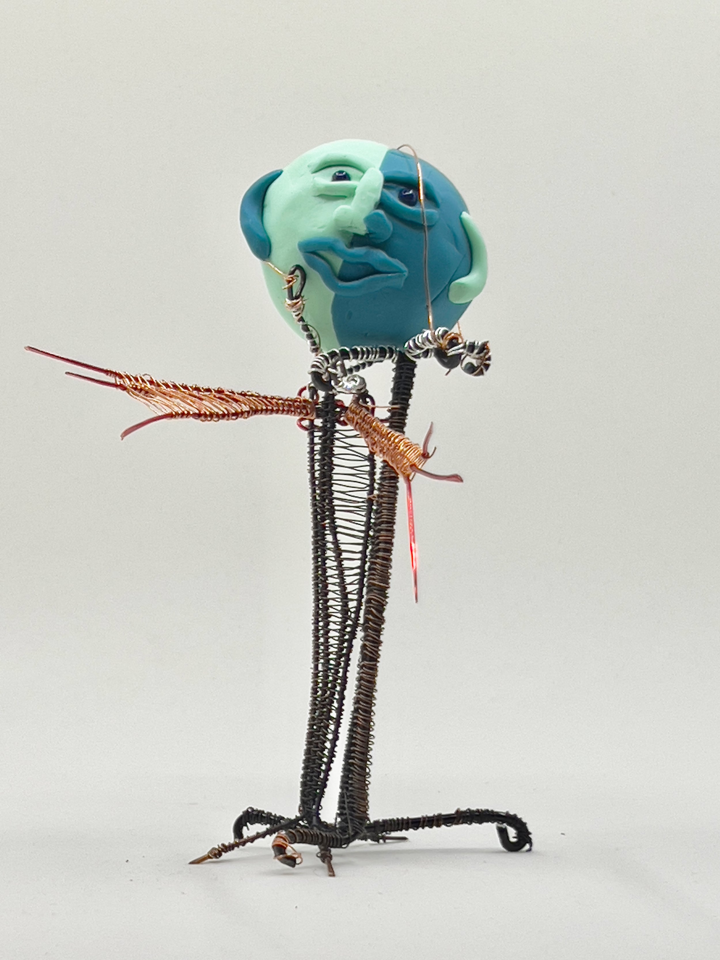 Two Toned Green Faced