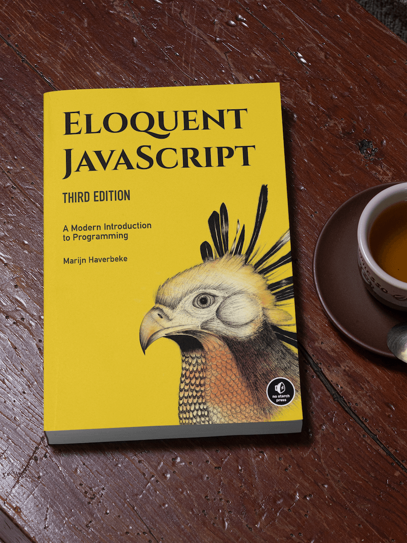 JavaScript has changed a lot over the past few years, which is why the main criteria for the best JavaScript books for beginners are recently released. Eloquent JavaScript was released in December 2018 and teaches modern JavaScript principles.