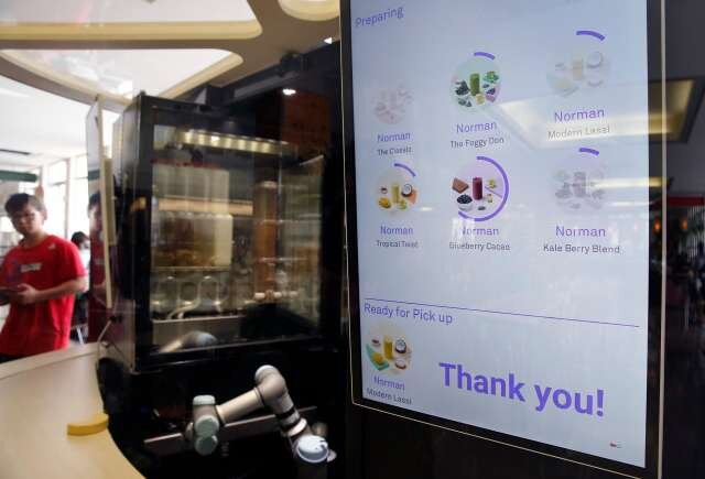 Salad robots, smoothie robots and vertical farms: Bay Area food automation goes from niche to necessity during pandemic