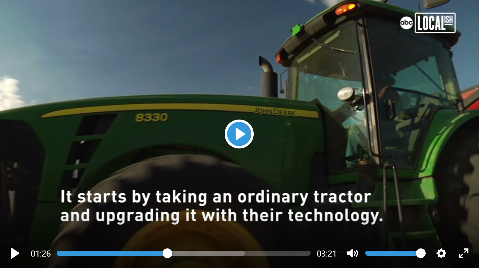 ABC7 News: This startup is building robotic tractors!