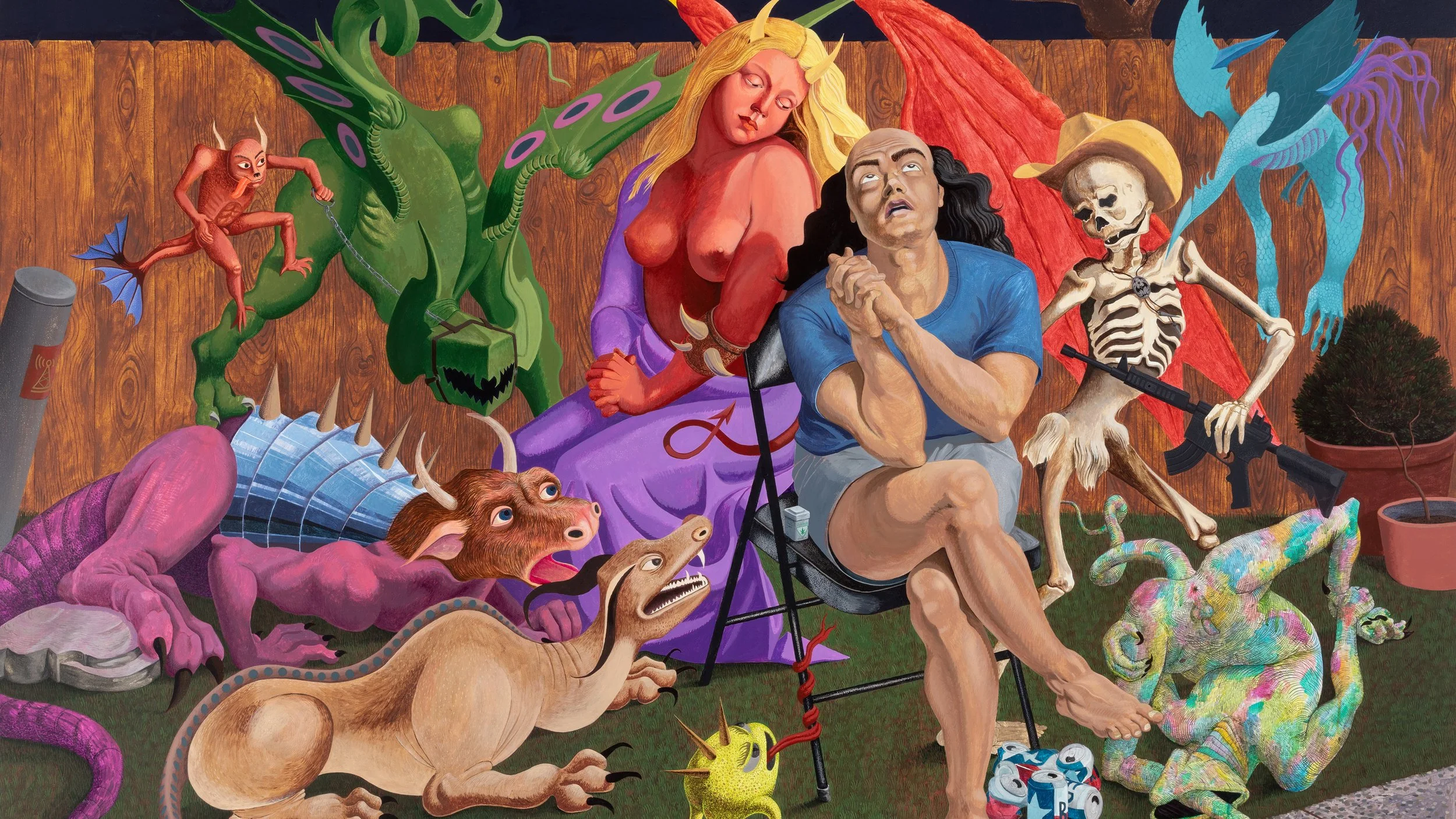 Francisco Moreno, The Allegory of Weed Gummy and Alcohol Induced Anxiety.jpg