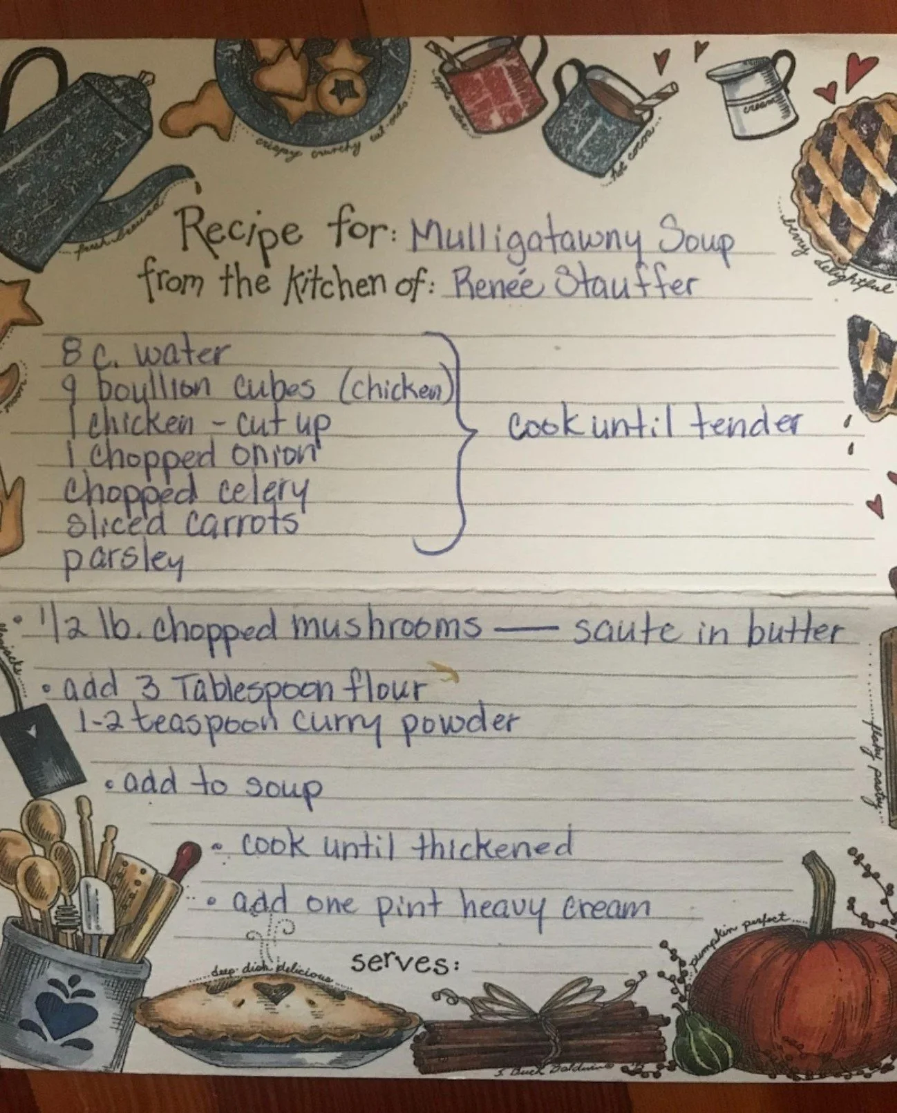 Favorite Recipes from the MKWC Staff