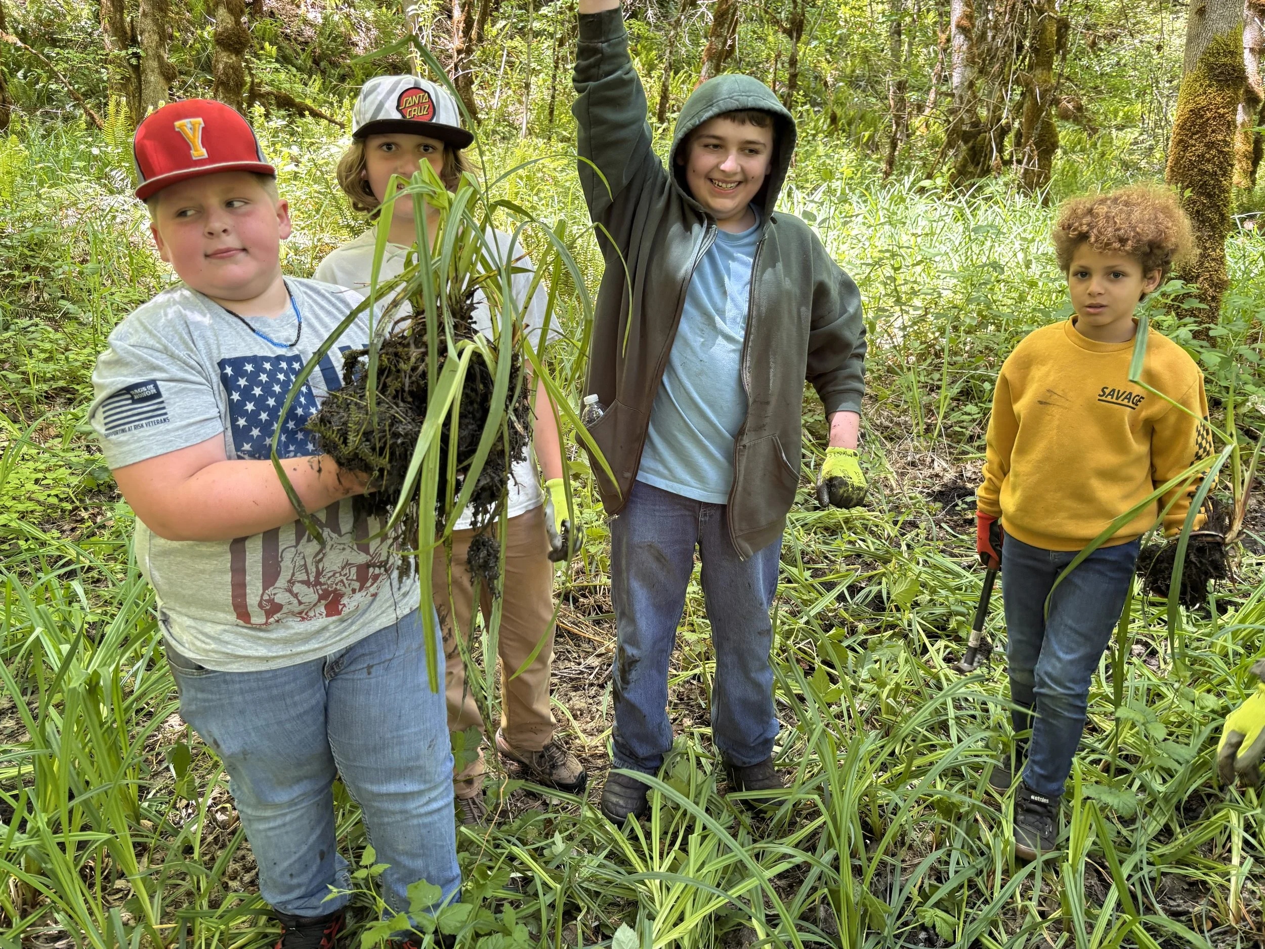 MKWC’s Habitat Restoration Project at Thompson Creek Puts Local Youth at the Center of the Stewardship Effort