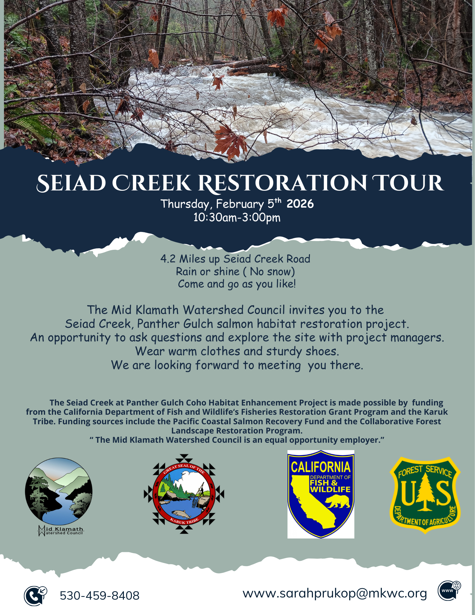 Seiad Creek Restoration Tour