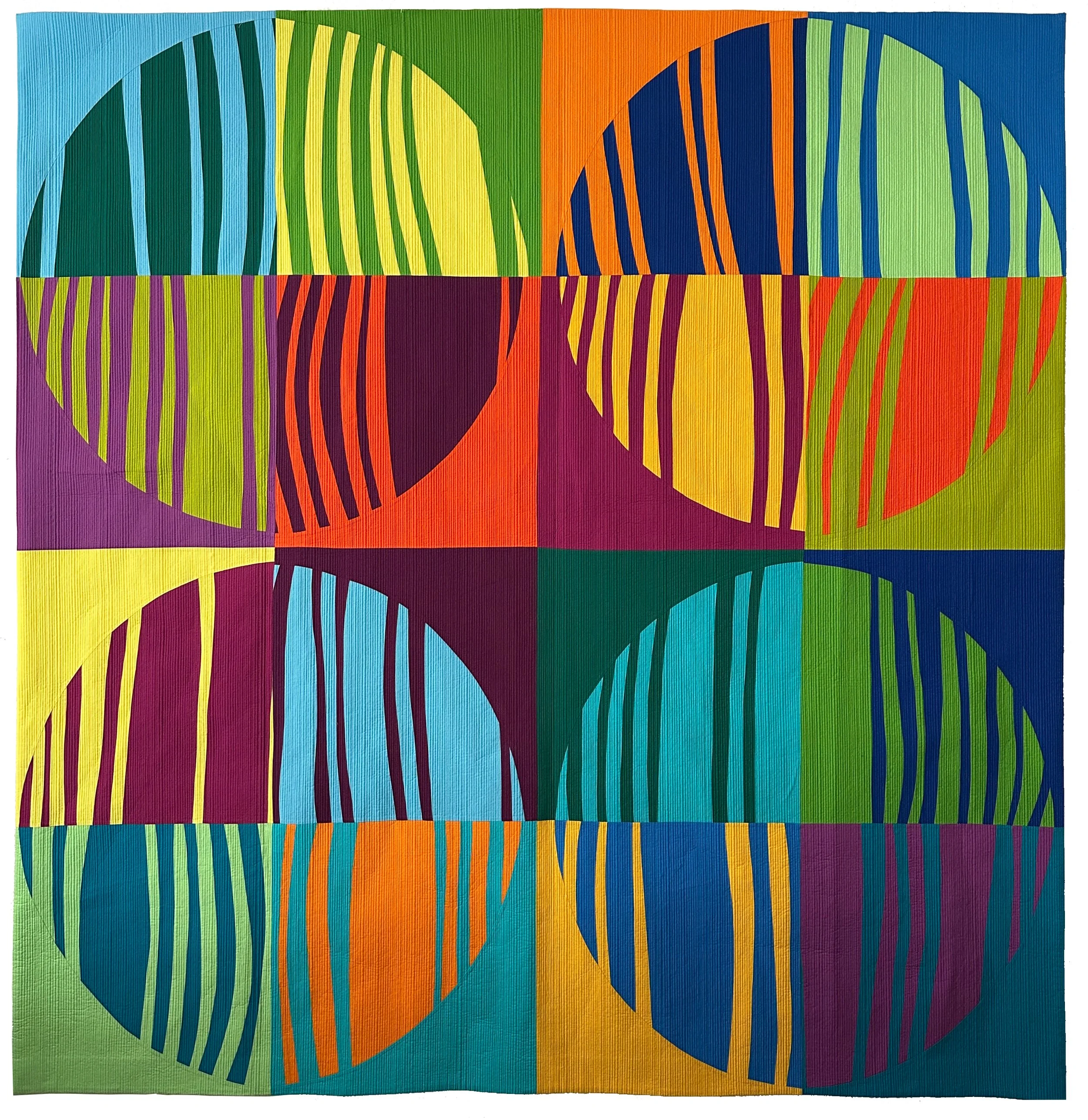 Circular Flow 73"x71"