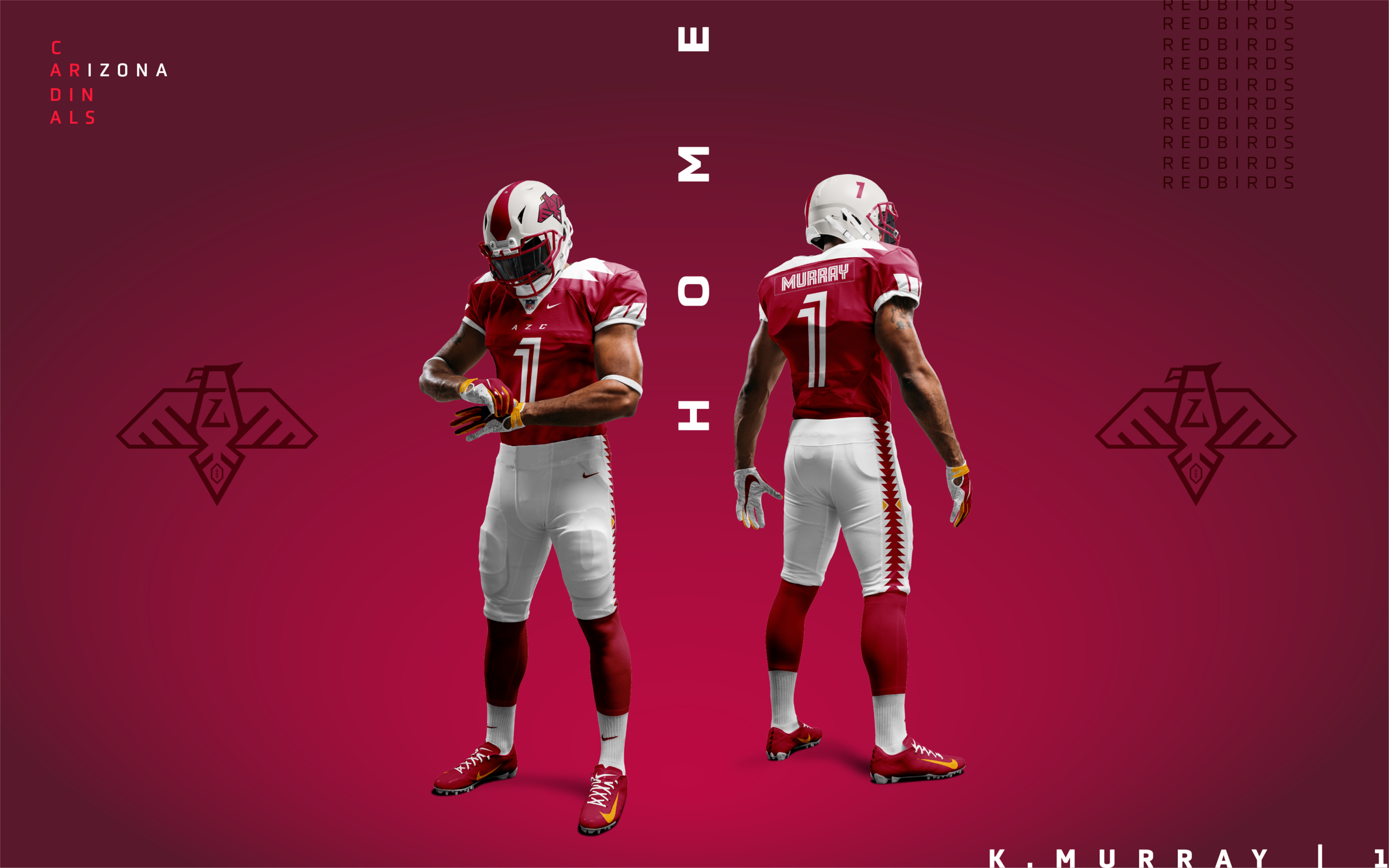 arizona cardinals new uniforms concept