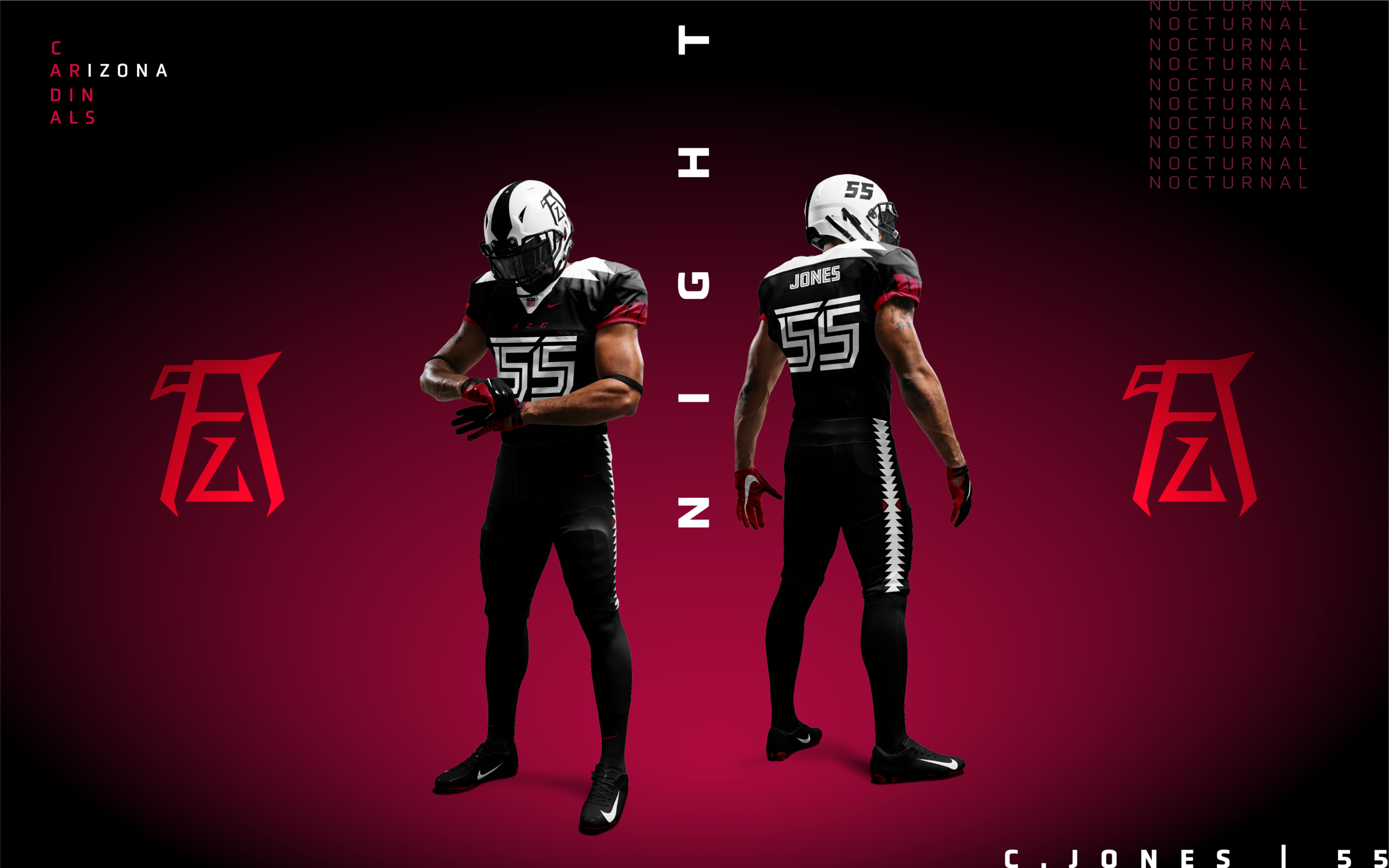Cardinals Football Uniform Arizona Cardinals Concept Uniforms