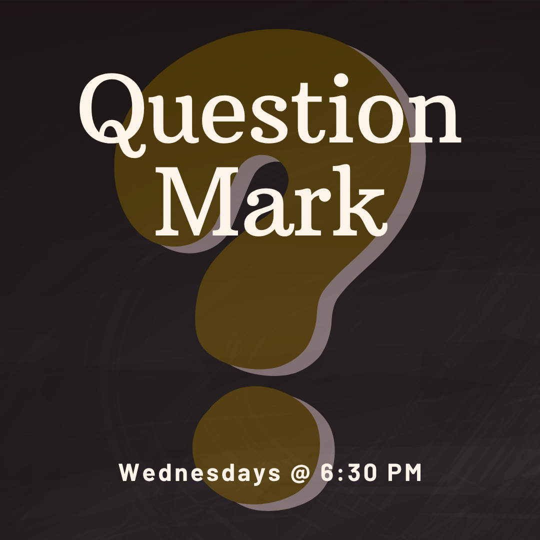 Summer Series: Question Mark