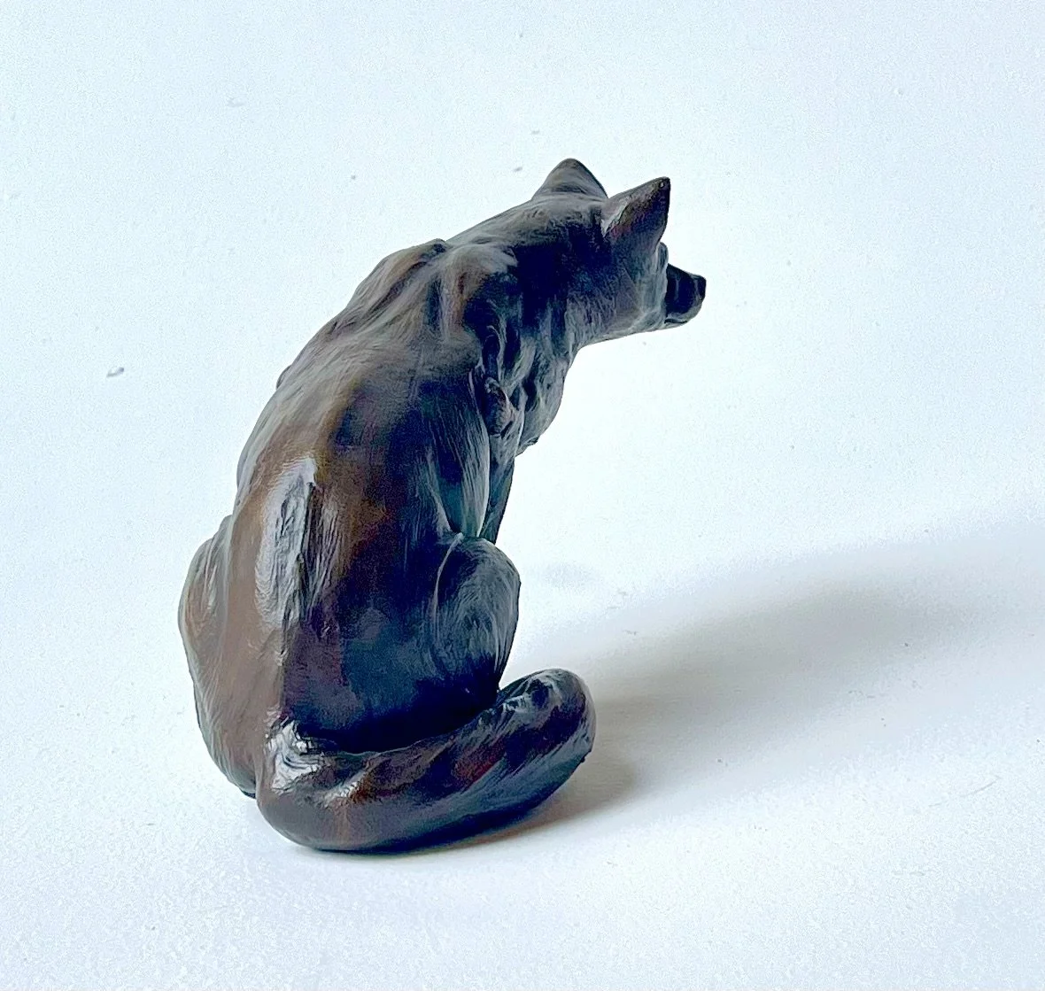 13.Sitting Fox.
