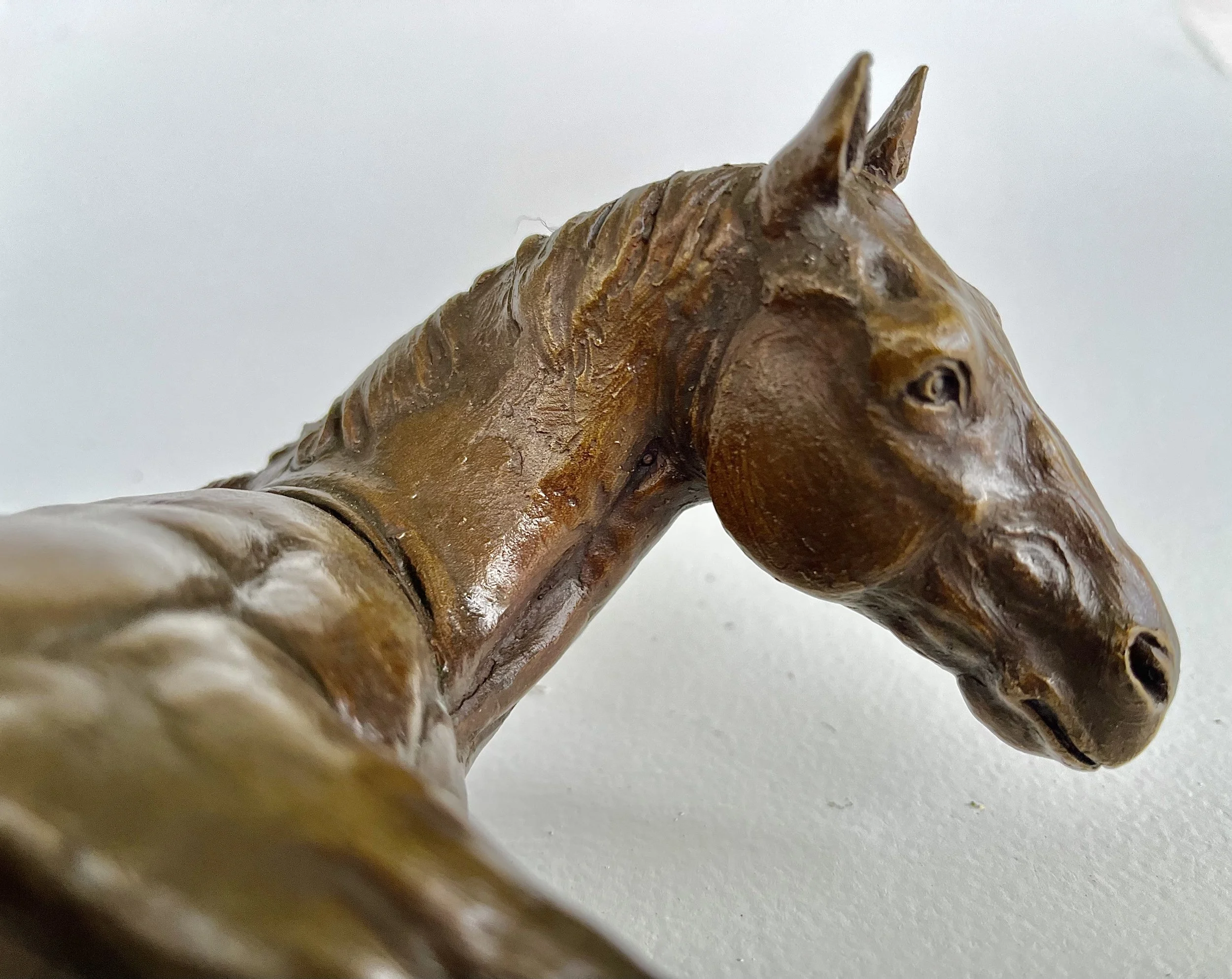 18. Hunter in Full Recline. (Detail).