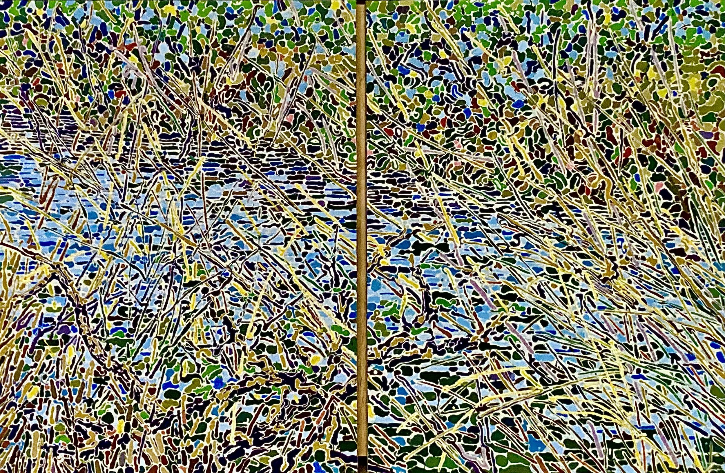55. River Diptych.