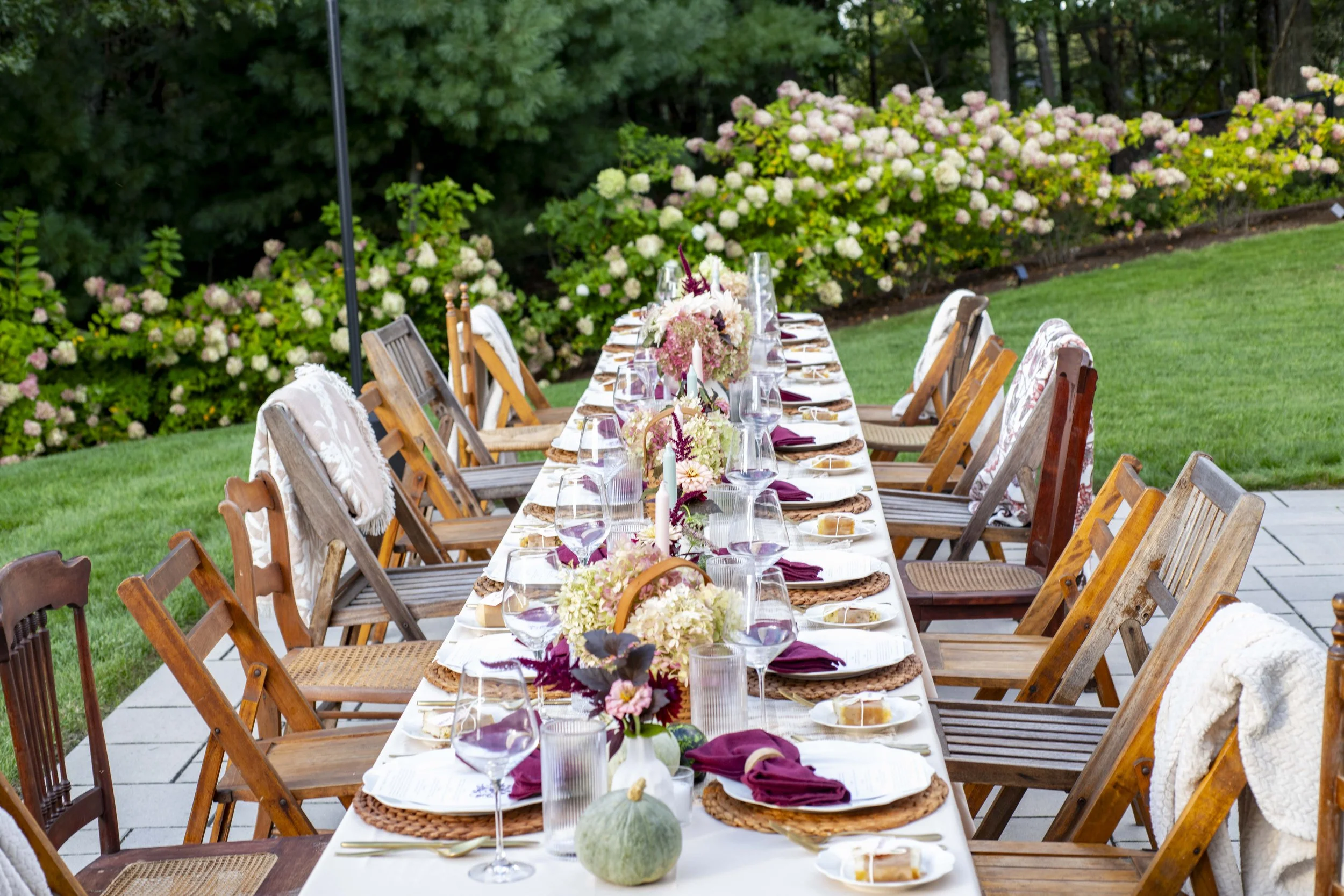 Romantic Fall Dinner Party