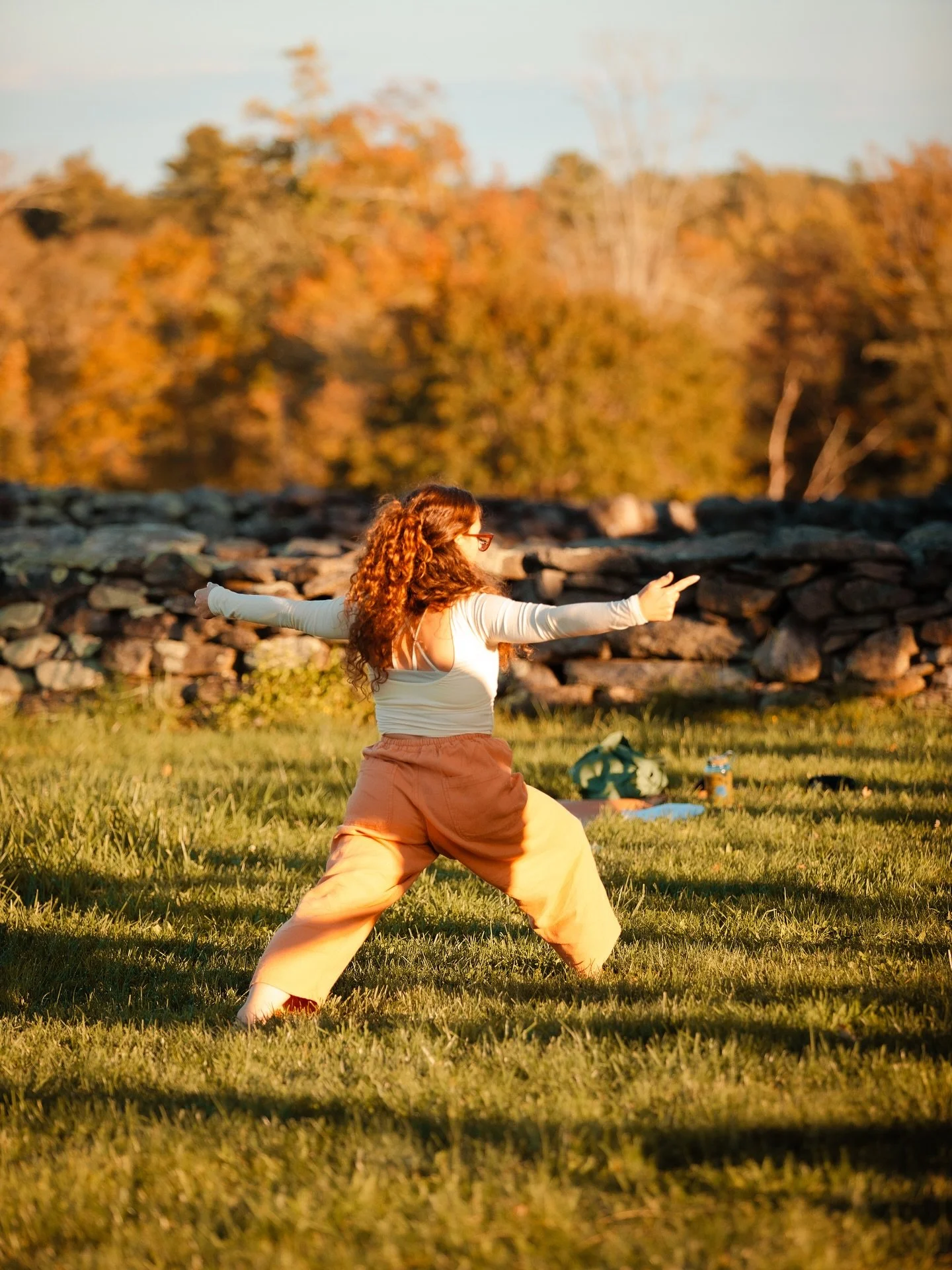 Though we won&rsquo;t be practicing in this field, join us this Saturday morning for a vinyasa yoga practice inside the barn at @littledipperct from 9-10am - your yoga ticket also gets you entrance to Harvest Festival after class! Come for yoga, stay