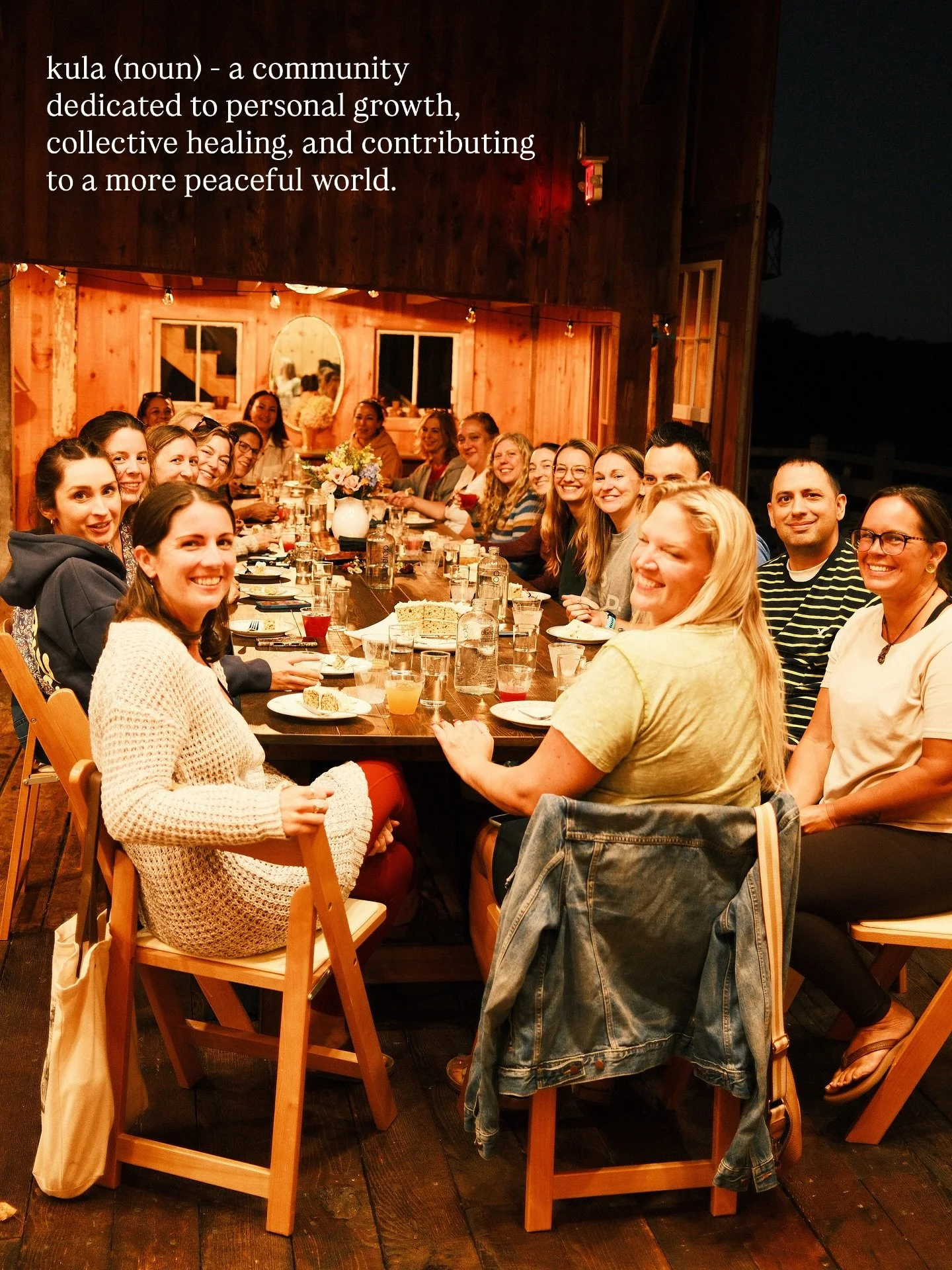 kula (noun) &mdash; a community dedicated to personal growth, collective healing, and contributing to a more peaceful world.

We are so excited for our next community dinner &mdash; Friendsgiving on November 21 at 5 PM 🧡

An evening to celebrate gra
