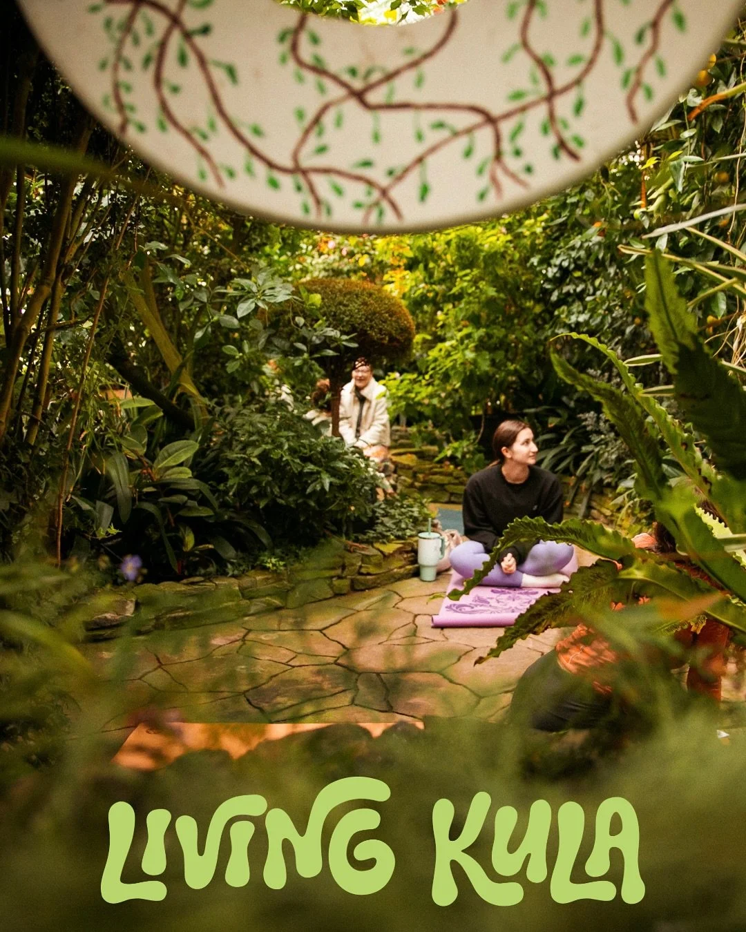 What a truly magical morning we shared at @logeesplants on Saturday morning! Stepping onto the mat amidst the vibrant, fragrant canopy of Logee&rsquo;s famous Big House felt less like a class and more like a journey to connect with ourselves and natu