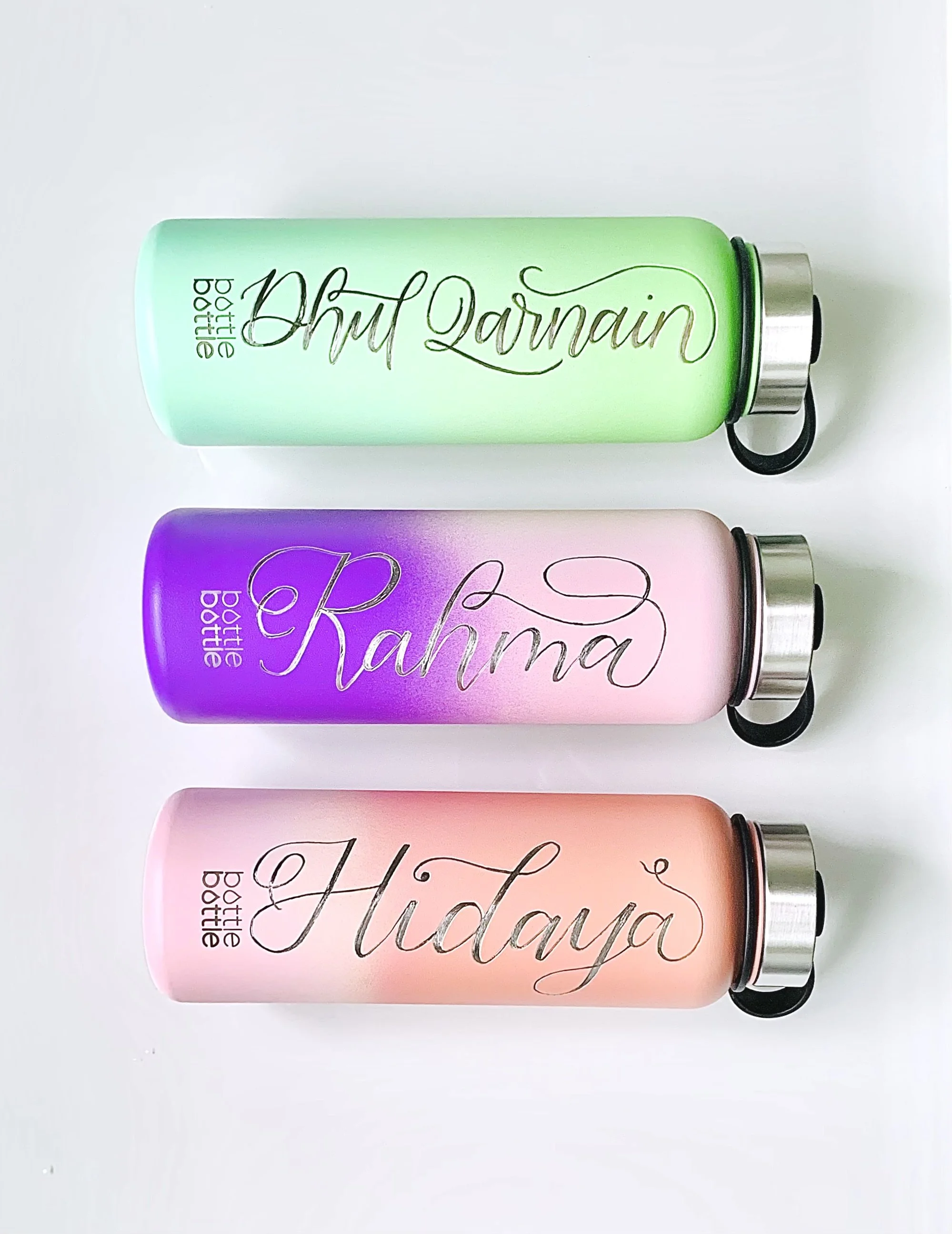 Toronto_Calligraphy_Engraving_Powder_Coated_Bottles.jpeg