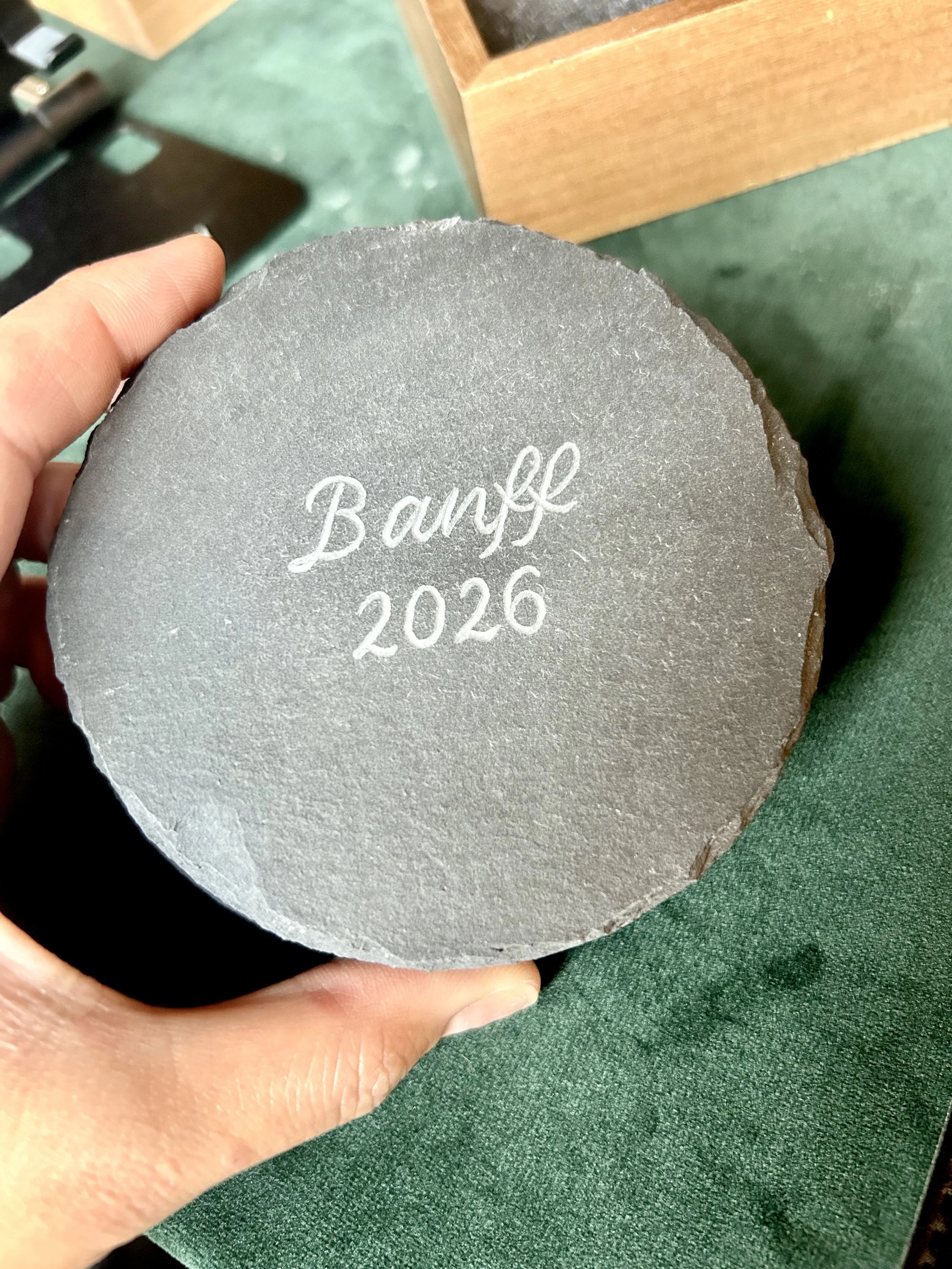 Toronto_Calligraphy_Engraving_Slate_Coaster_Banff.jpeg