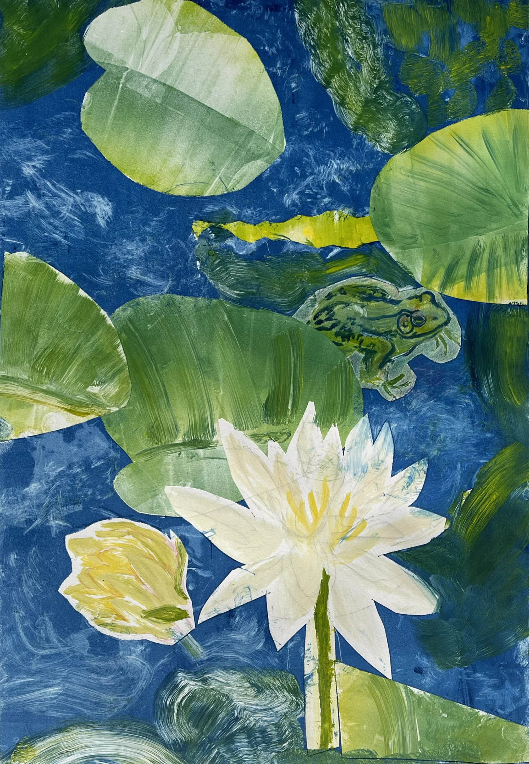 One Green Frog