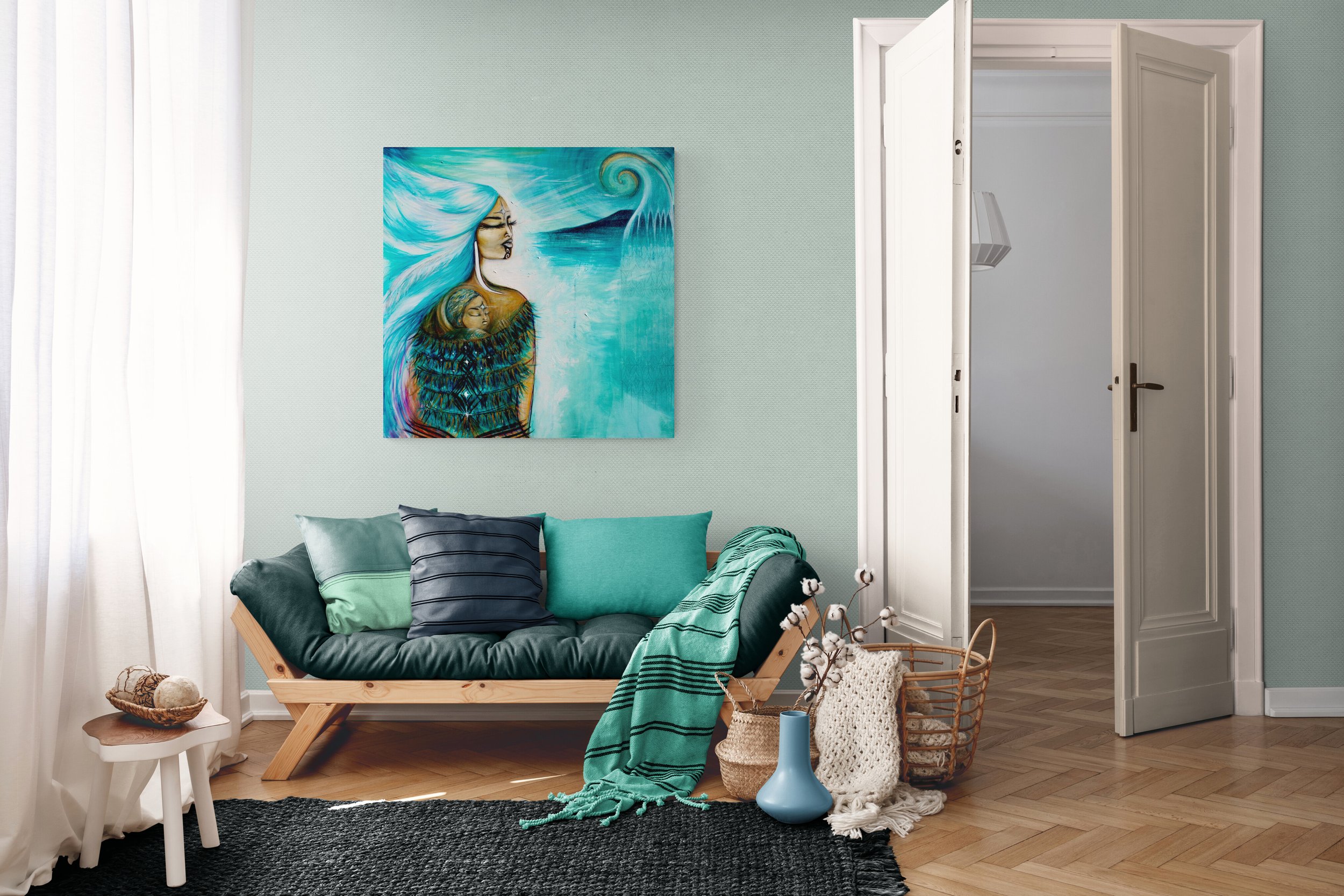 He Korowai Aroha print 35x35''.jpg