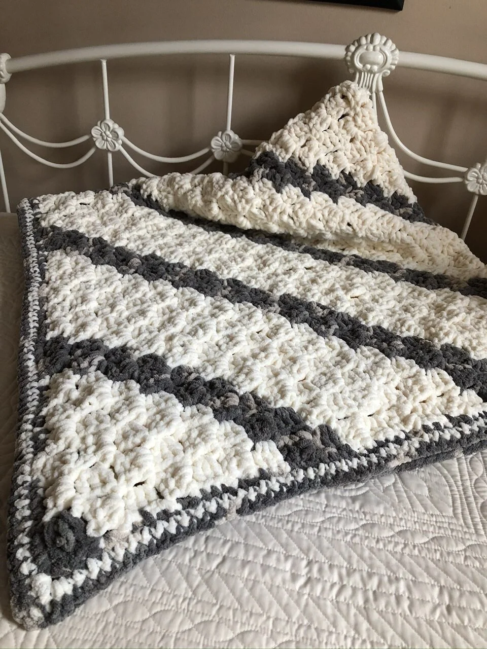 Silver Gray Heavy Blanket