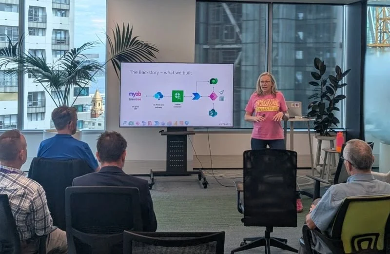 Sarah presenting at the NZ BizApps summit November 2026