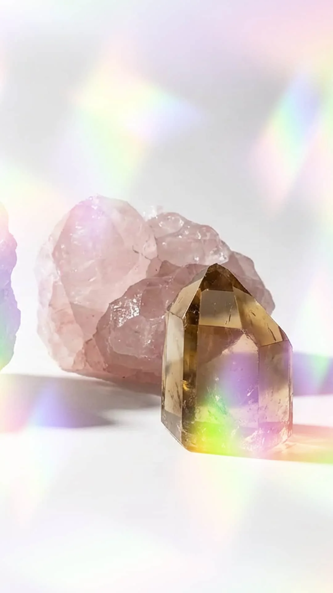 rainbow filters layered on photo from Rainbow love photo app