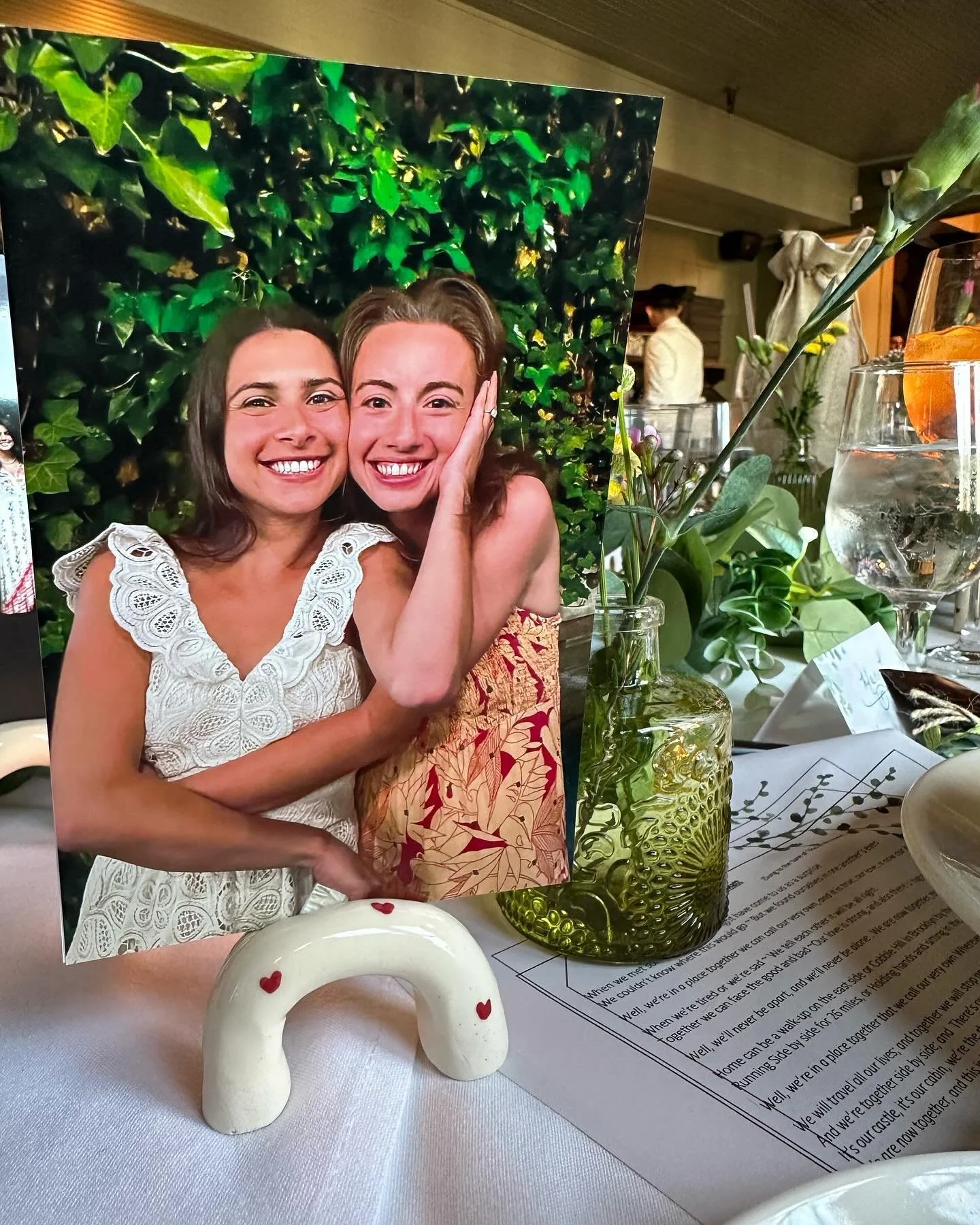 Only the best HAN.MADE photo holders for the most perfect Brooklyn bride-to-be
