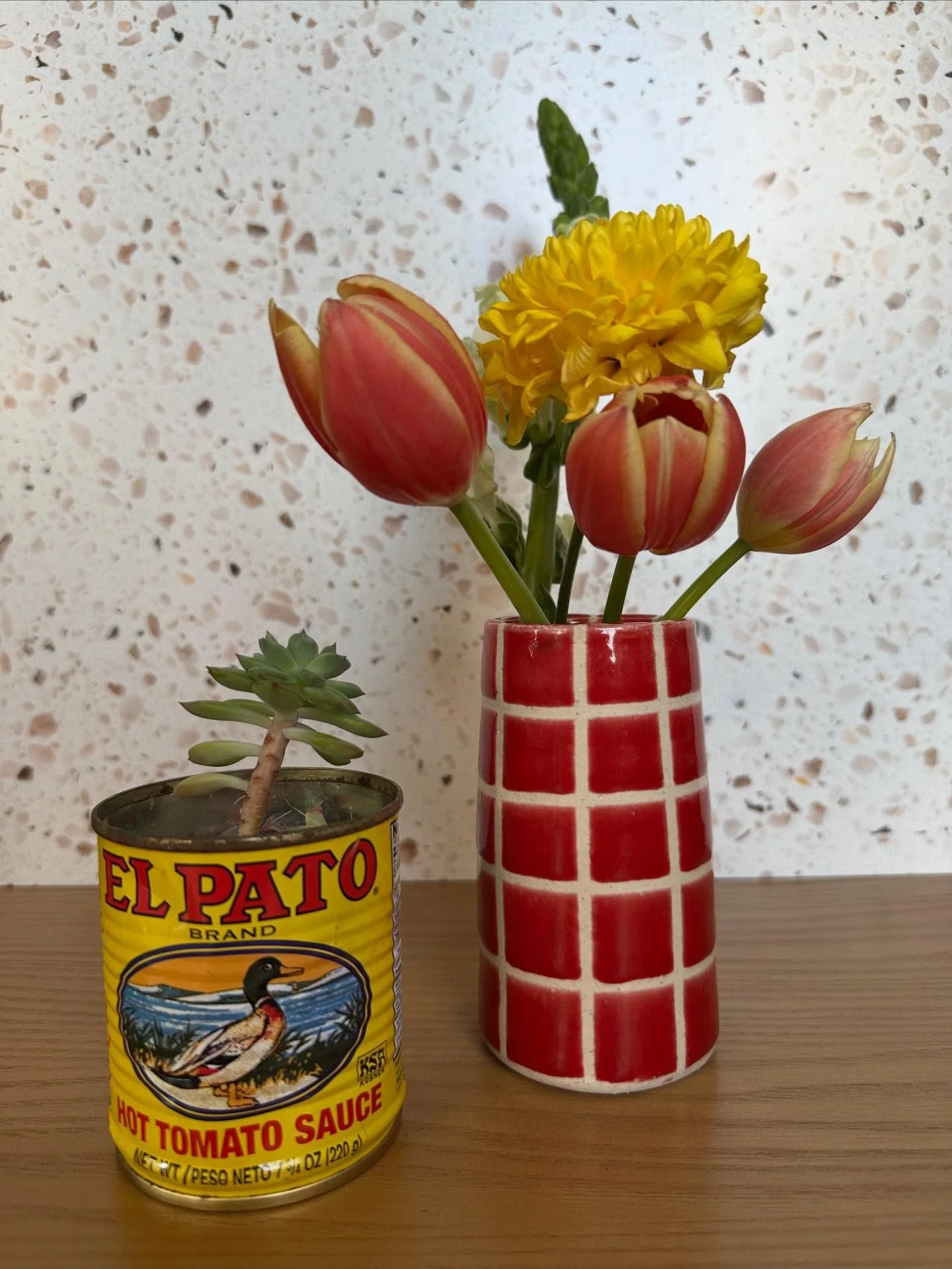 Grey days made brighter with little bud vases! Plenty more of this available on Saturday, December 20th @ Fort Greene Park with @brooklyn.pop.up !