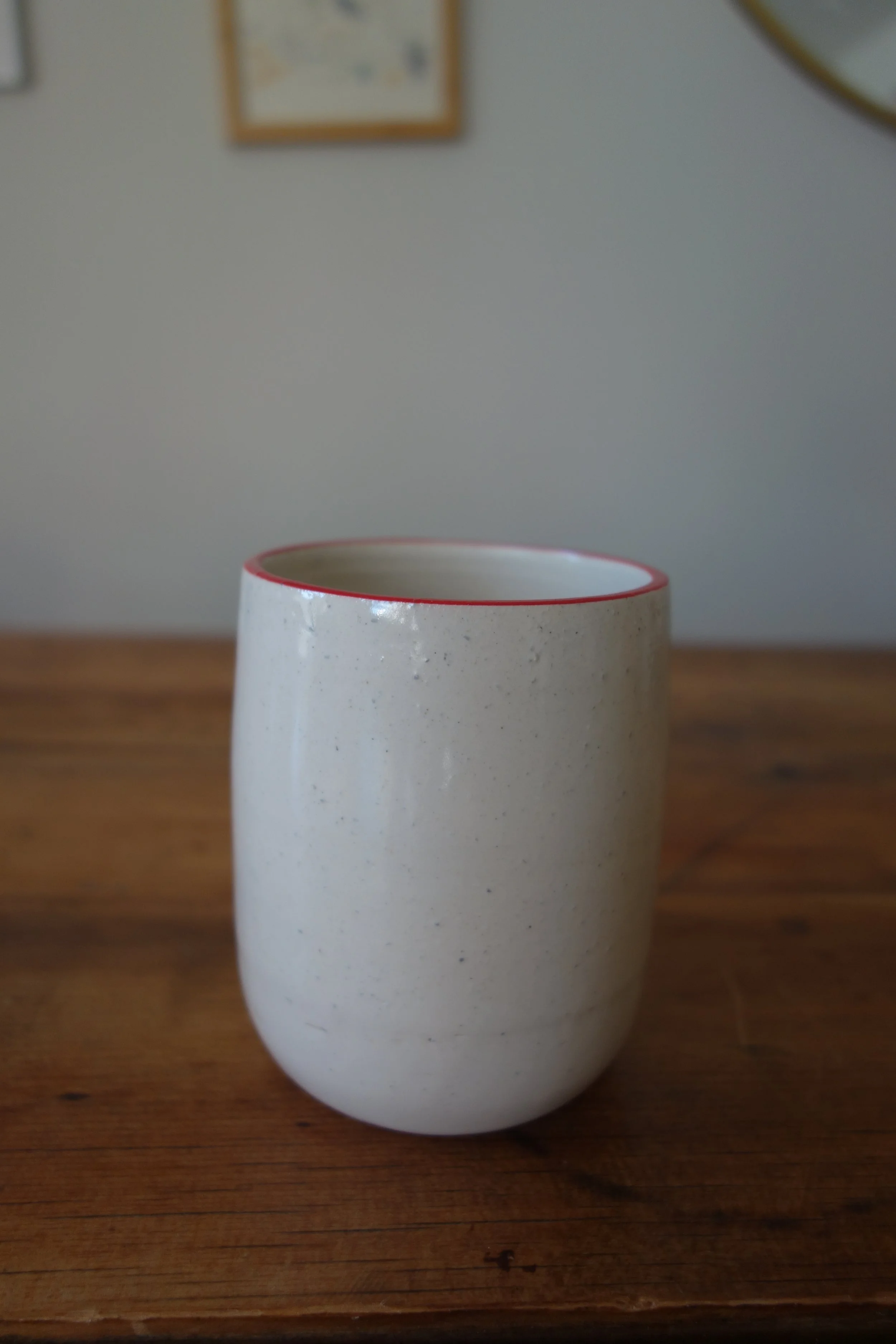 Contrast Rim Tea Cups