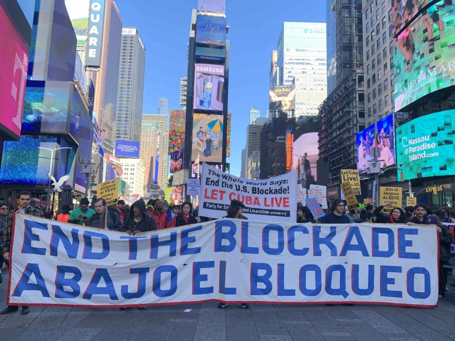 The US Blockade on Cuba is a Violation of Democracy