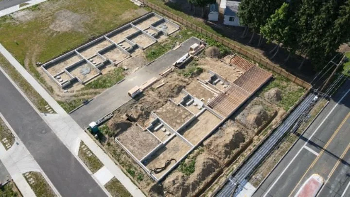 Pretty excited to see the Blackberry Hill townhomes get formed up and off the ground!