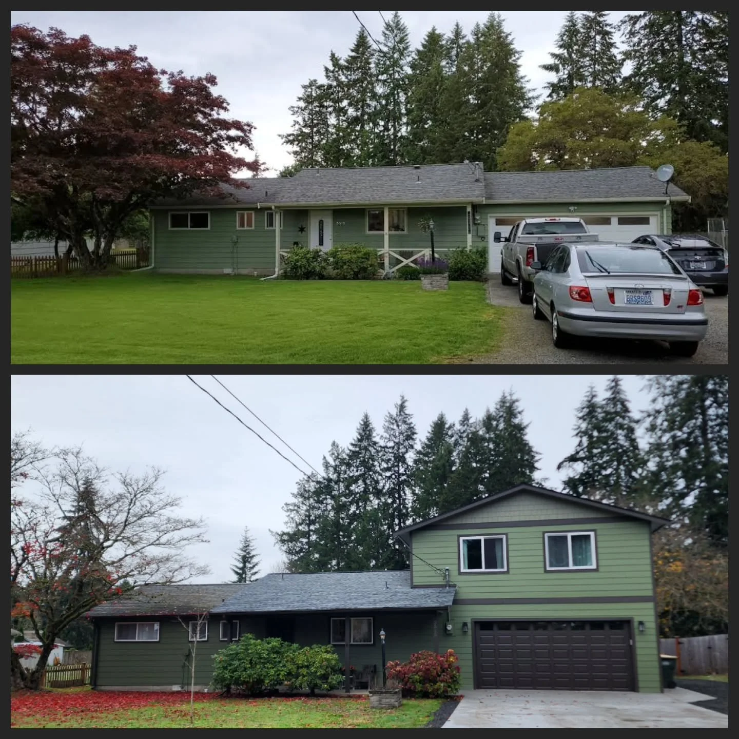 Major change for this 60s Long Lake rambler. Rebuilt the garage and added above with a new primary suite and home office.

#remodel #remodeling #homeaddition #homedesign #architecturaldesign #3ddesign #homedesign #chiefarchitect