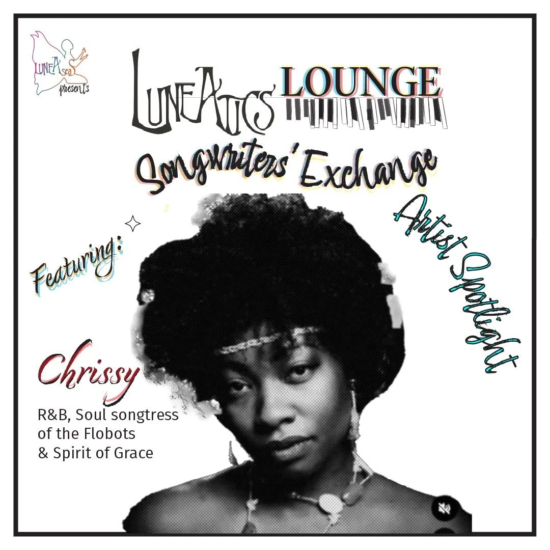 We are honored to feature this dinosaur lover as one of our highlighted songwriters for the 1st Fort Collins LuneAtics Lounge: Songwriters&rsquo; Exchange @chrissy_mfg !

A powerful voice in both music and message, Chrissy is a member of Flobots&rsqu