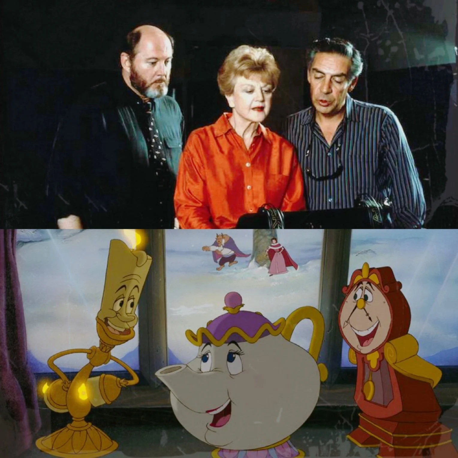 The Voices Behind the Beauty and the Beast Castle Staff