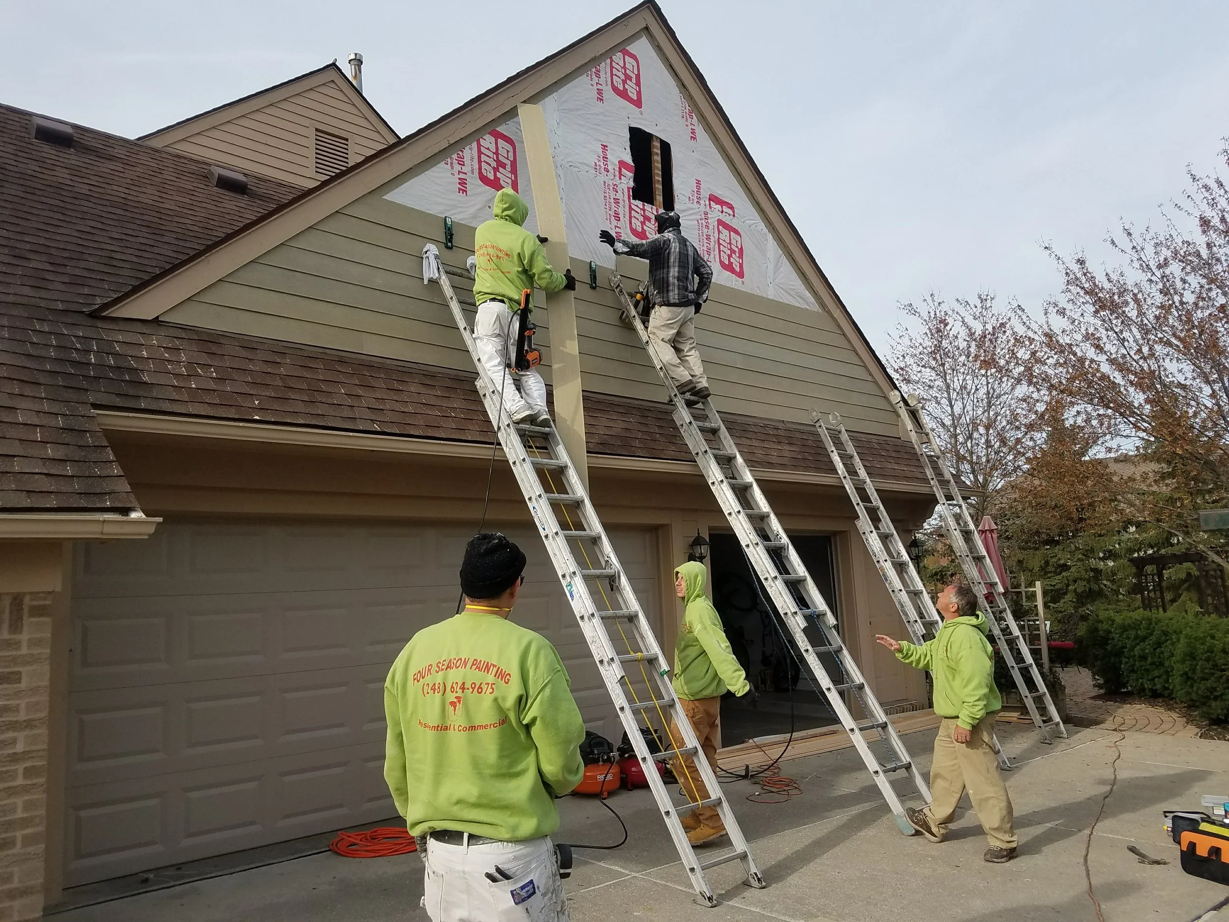 Exterior and Interior Residential House Painters in Michigan
